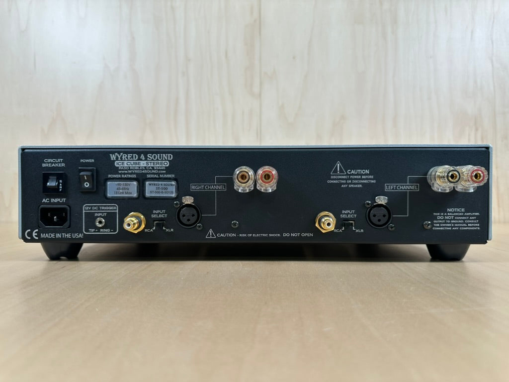 Wyred 4 Sound Ice Cube Model ST-500 Stereo Amplifier