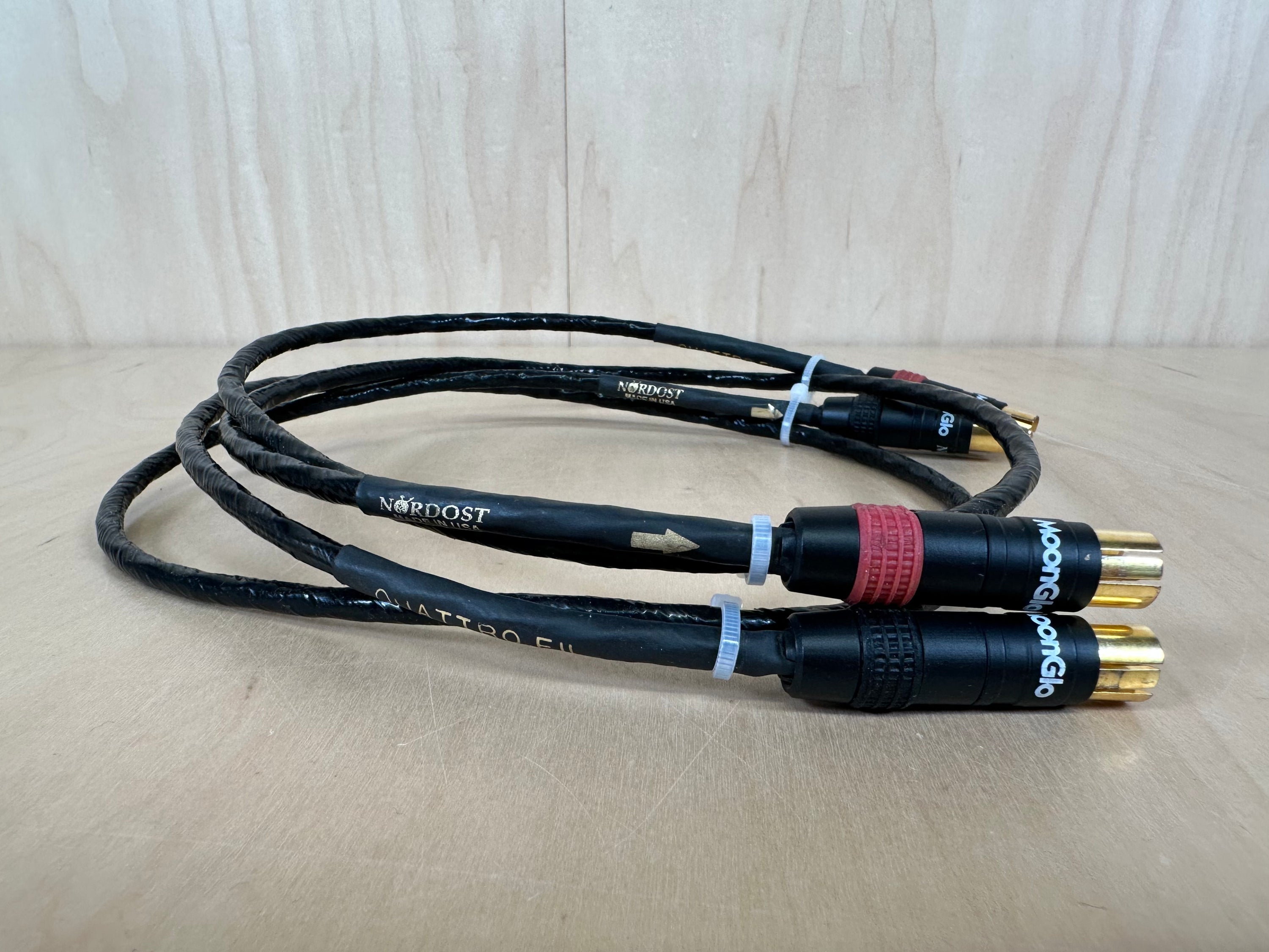 Nordost Quattro Fil 1 Meter RCA Cables