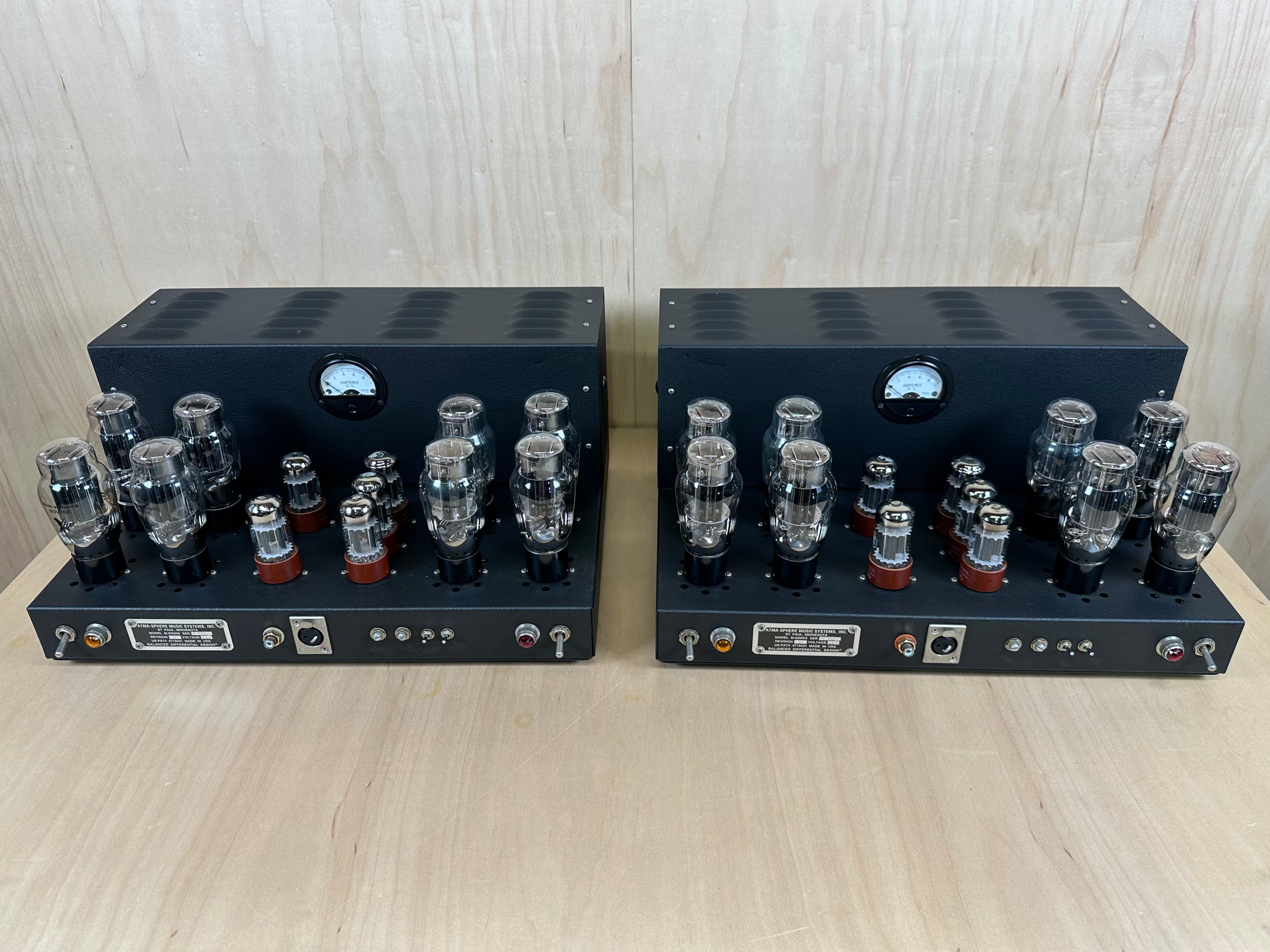 Atma-Sphere Music Systems M-60 MKII OTL Amplifiers – Record Mart HiFi
