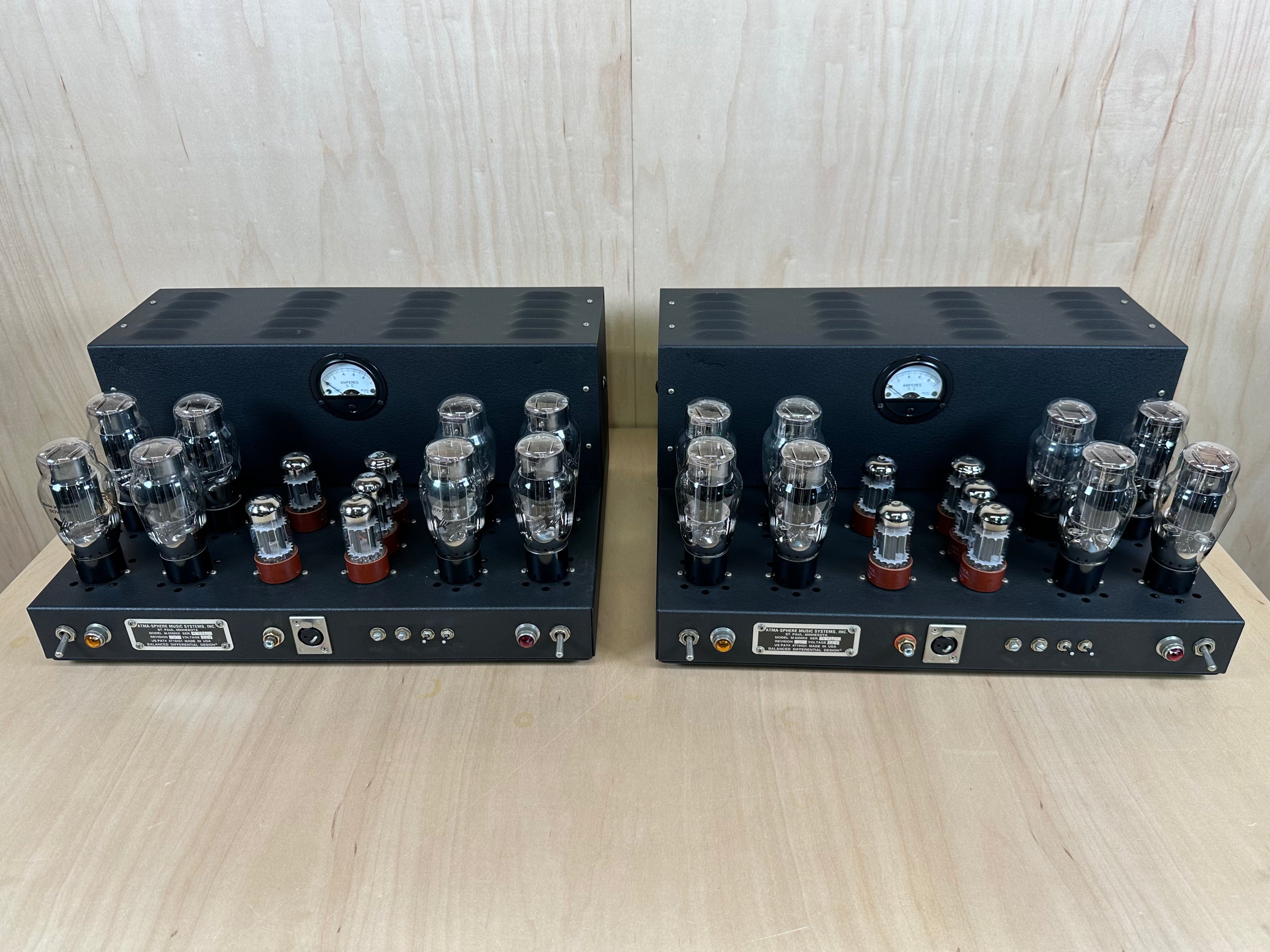Atma-Sphere Music Systems M-60 MKII OTL Amplifiers