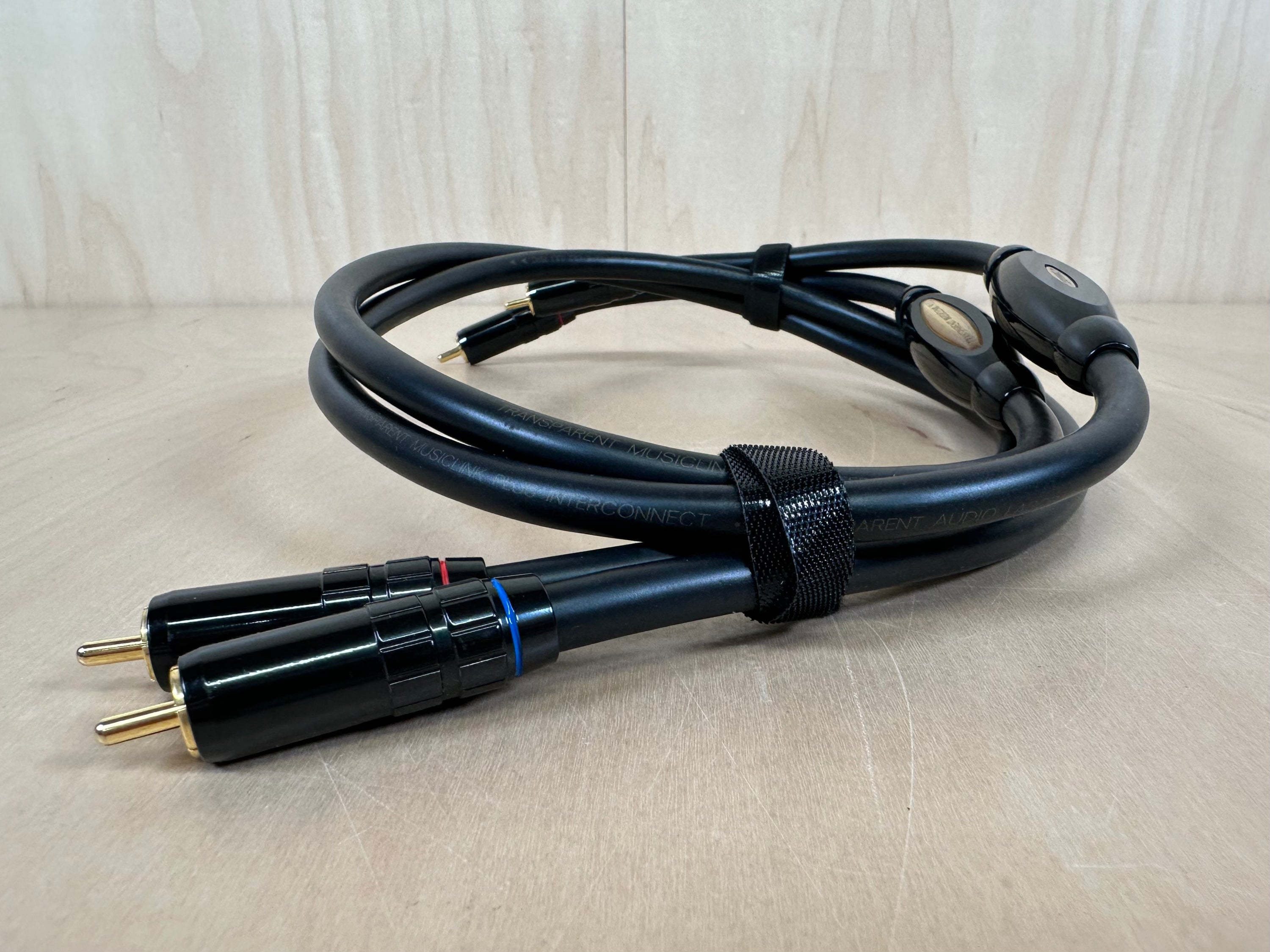 Transparent Audio Musiclink Plus MM2 RCA Interconnects 1 Meter