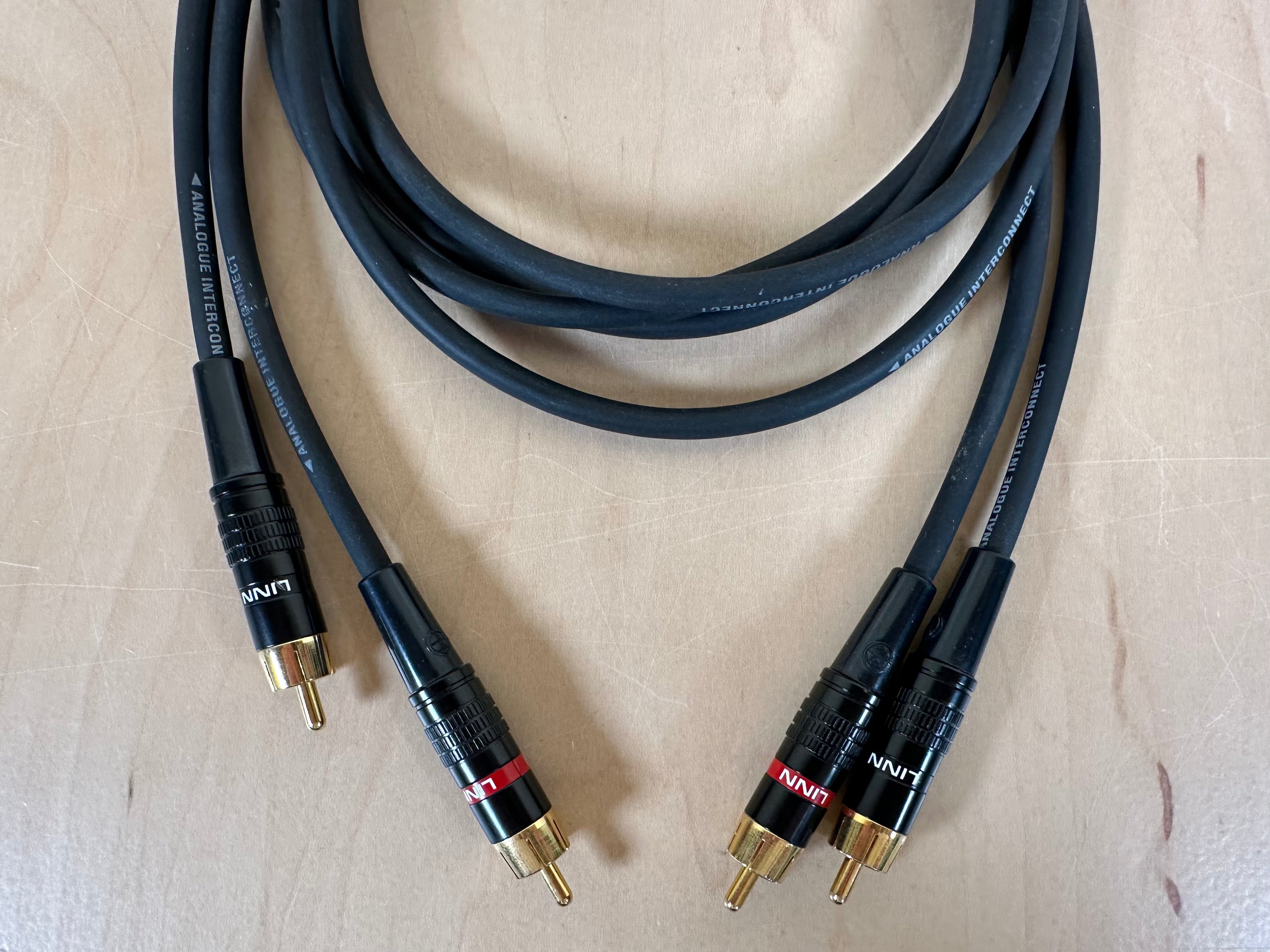 LINN Analogue RCA Interconnects 4 foot pair