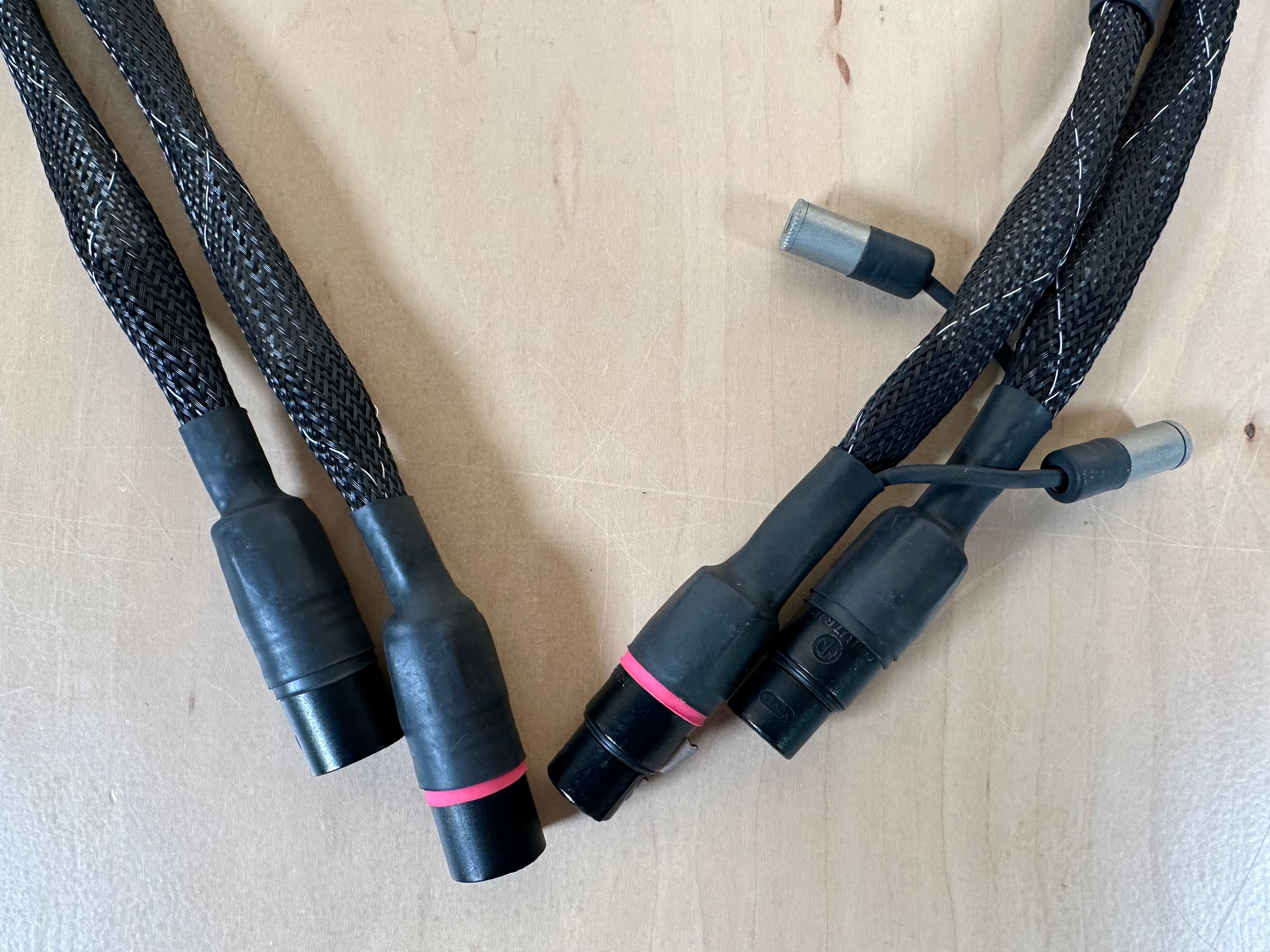 Synergistic Research Kaleidoscope Phase II 1 Meter XLR Interconnects w/Active Shielding PS