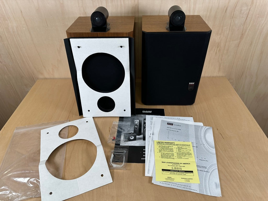 B&W Bowers & Wilkins Matrix 805 Speakers w/consecutive serial