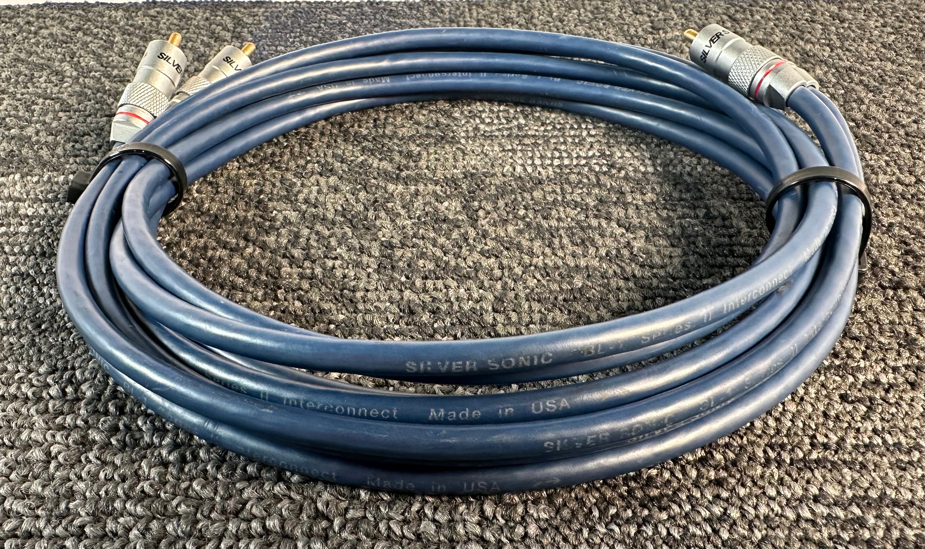 DH Labs Silver Sonic BL-1 Series II RCA Interconnects 1.5 Meters