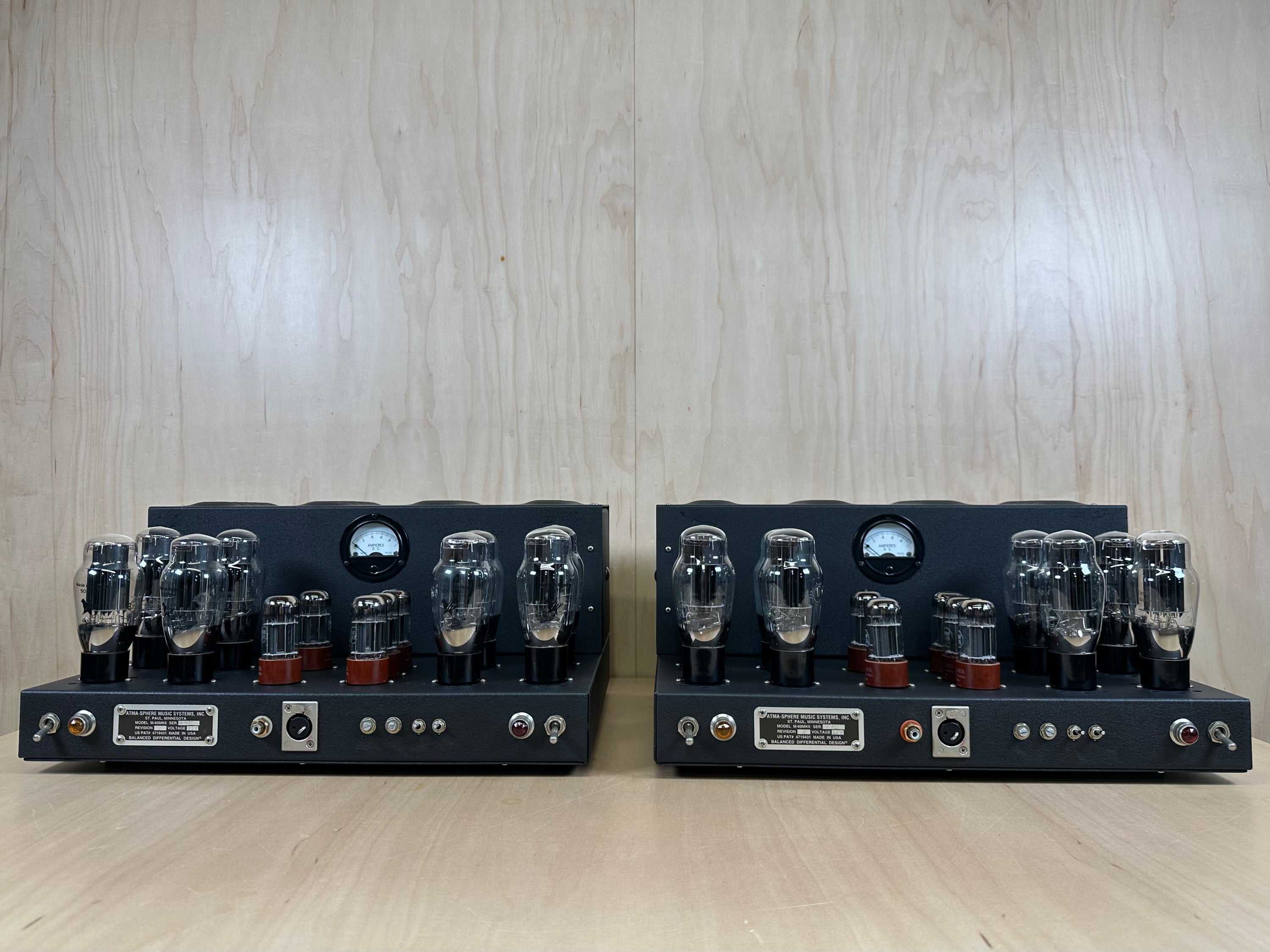 Atma-Sphere Music Systems M-60 MKII OTL Amplifiers