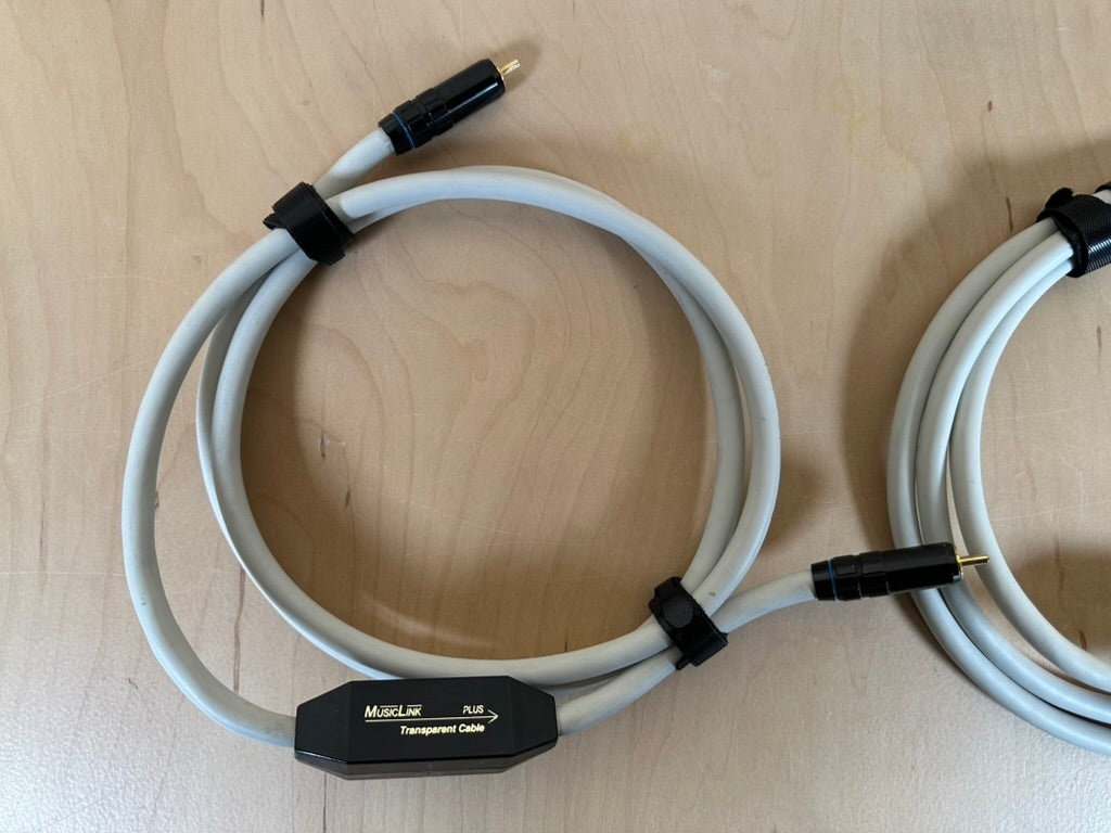 Transparent MusicLink Plus RCA Interconnects 1.5 meters