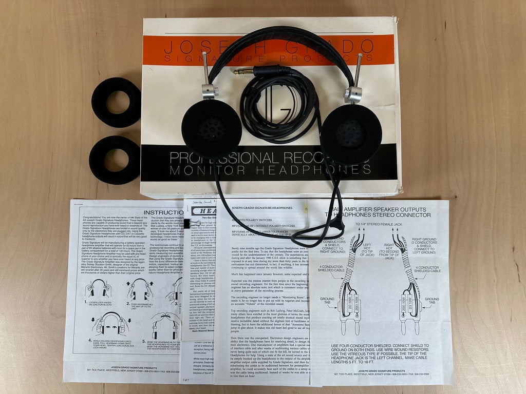 Grado HP1000 HP1 Signature Headphones