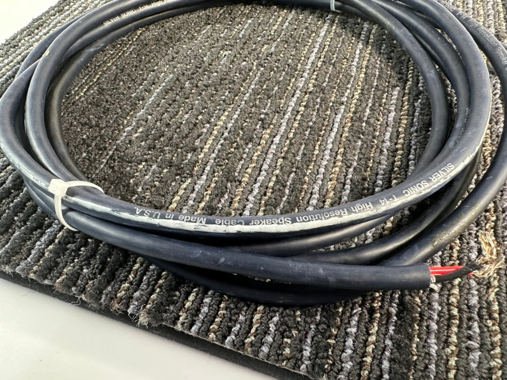 DH Labs Silver Sonic T-14 High Resolution Speaker Cables 13' pair