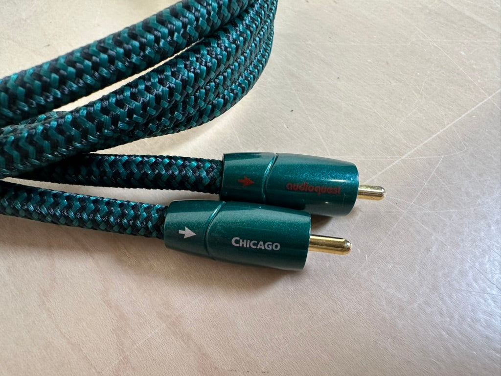 AudioQuest Chicago RCA Interconnects  1 Meter Pair