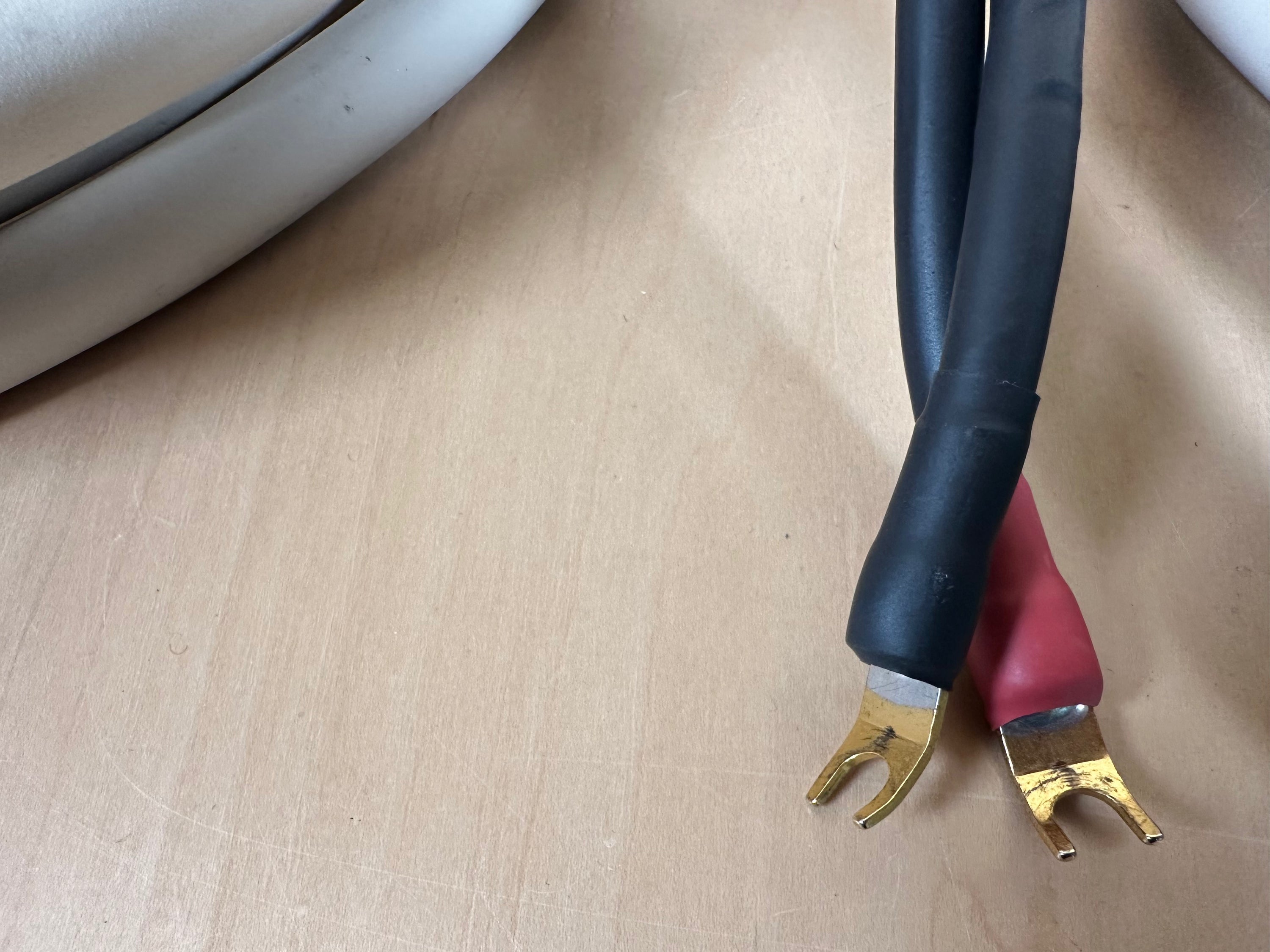 Transparent Audio Musicwave Plus 25' Speaker Cables w/Spade Connectors