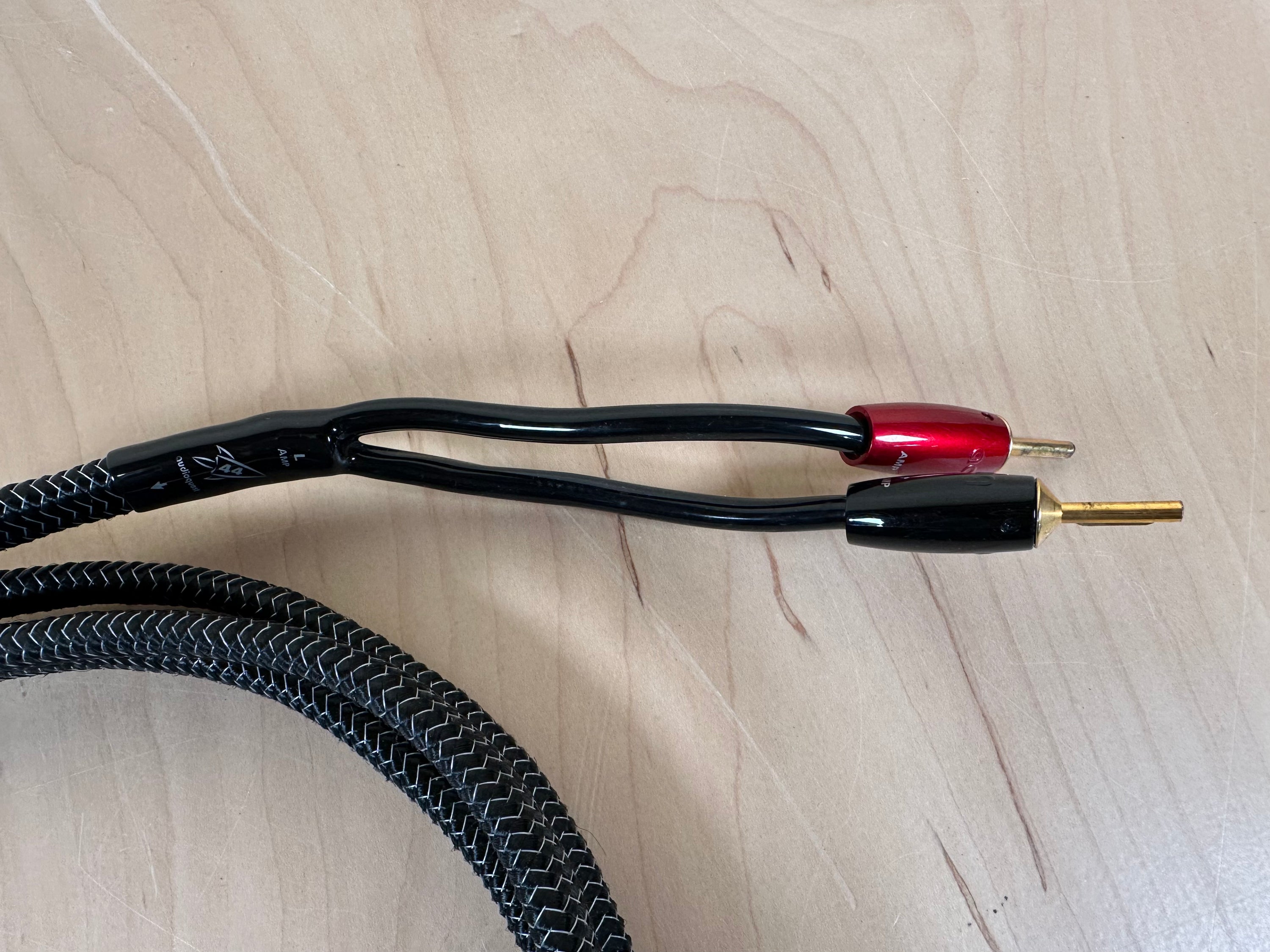 AudioQuest Rocket 44 Bi-Wire 8' Speaker Cables