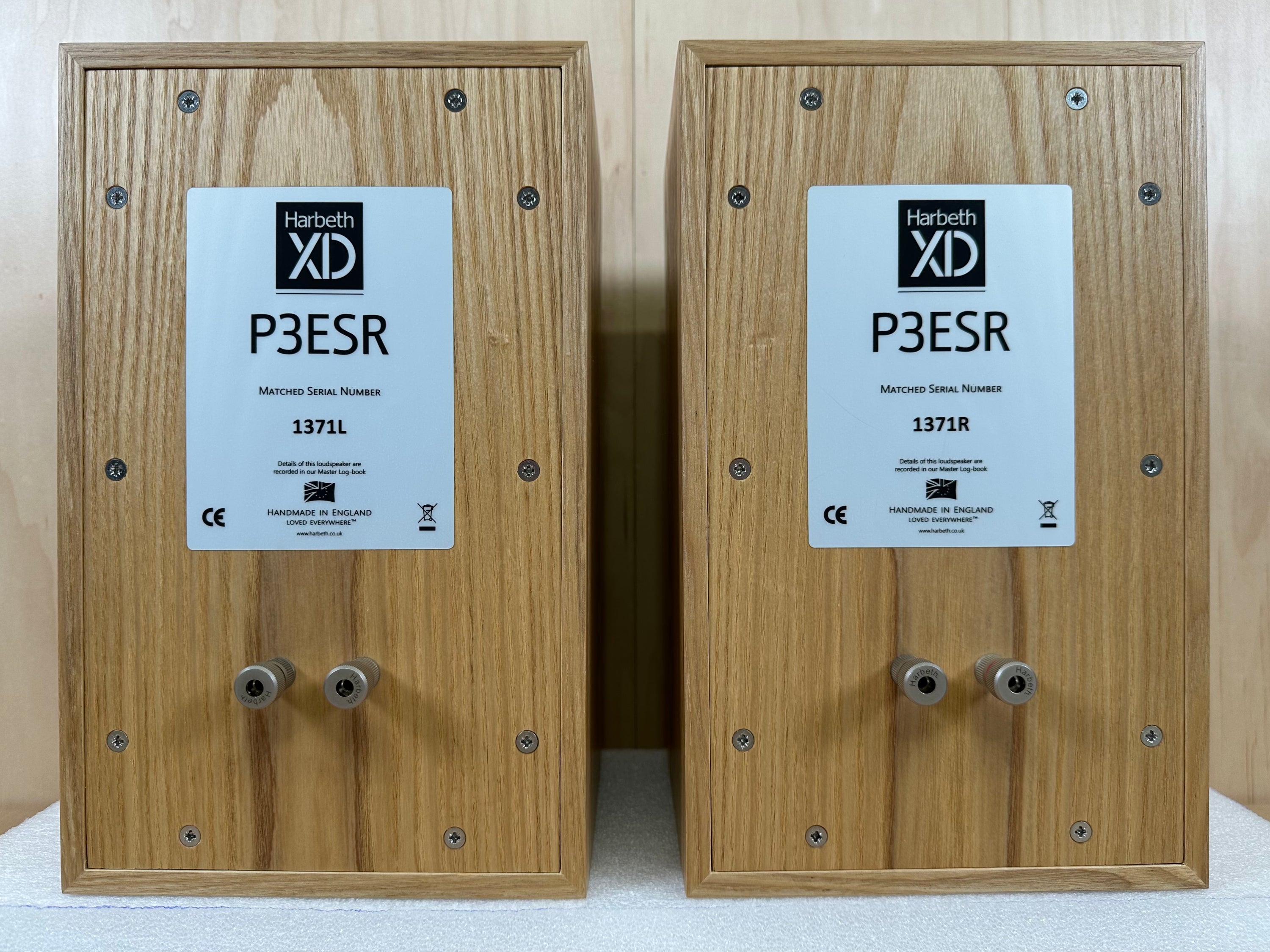 Harbeth P3ESR XD Olive Speakers w/Box