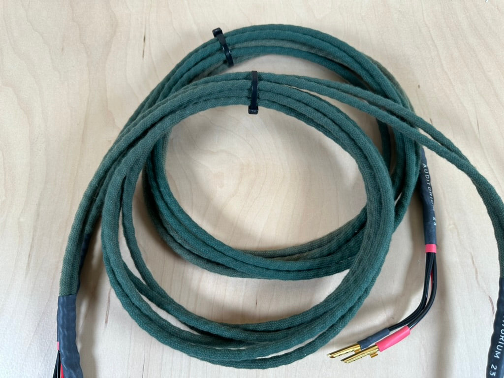 Auditorium 23 A23 Speaker Cables 2.5 Meters