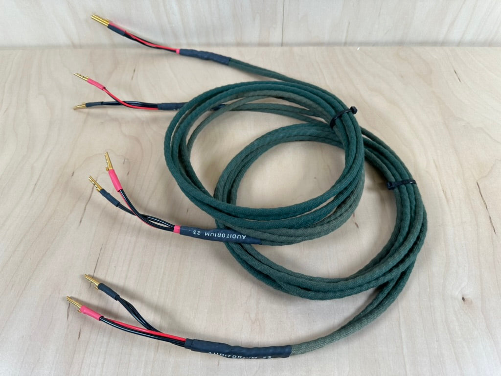 Auditorium 23 A23 Speaker Cables 2.5 Meters