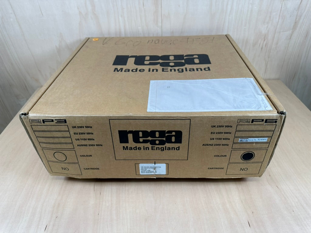 Rega RP6 Turntable w/Original Packing