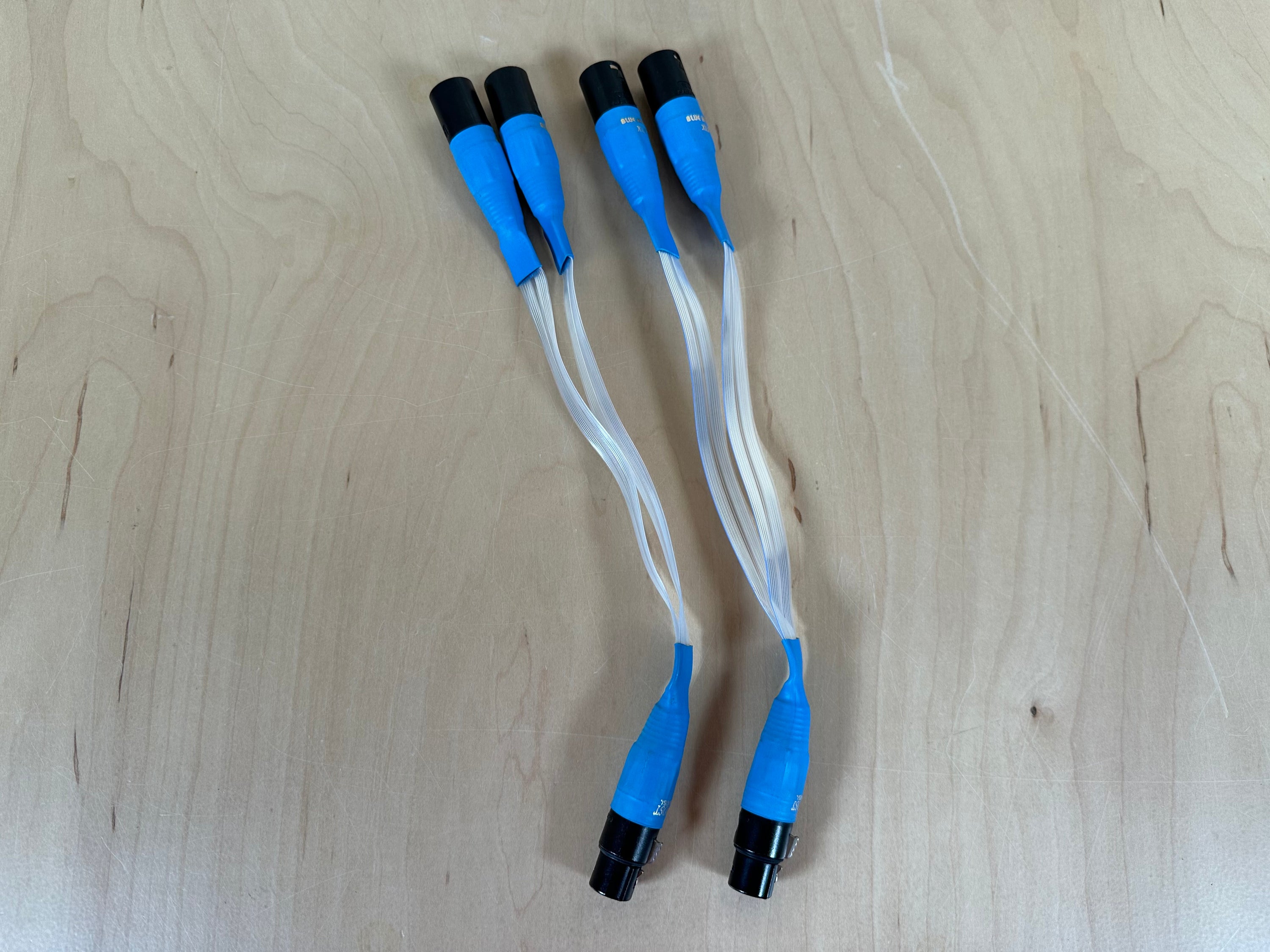 Nordost Blue Heaven Flatline XLR Y Splitters Interconnects (pair)