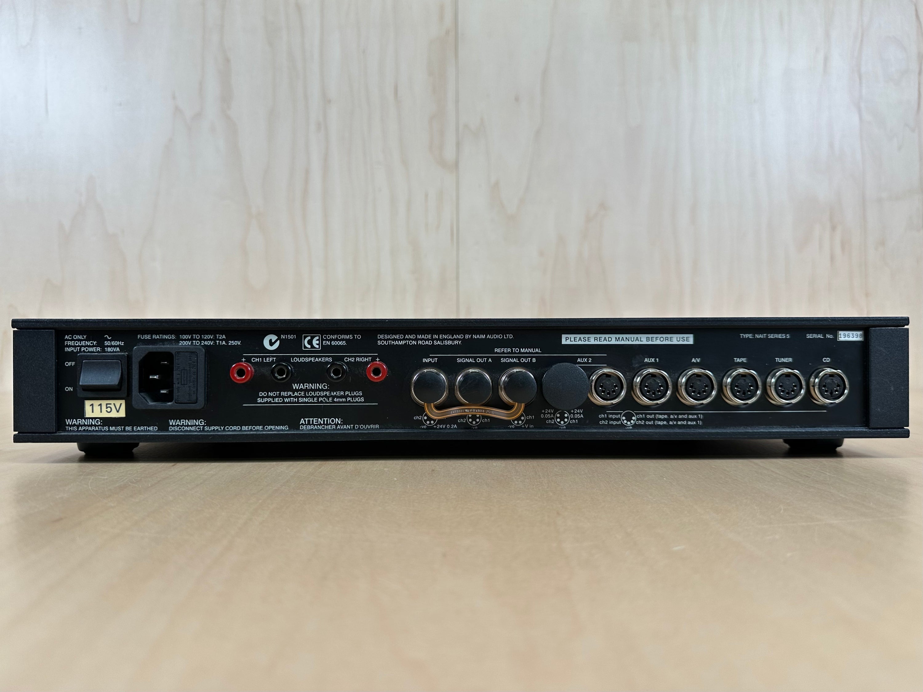 Naim Nait Series 5 Integrated Amp for Parts/Repair