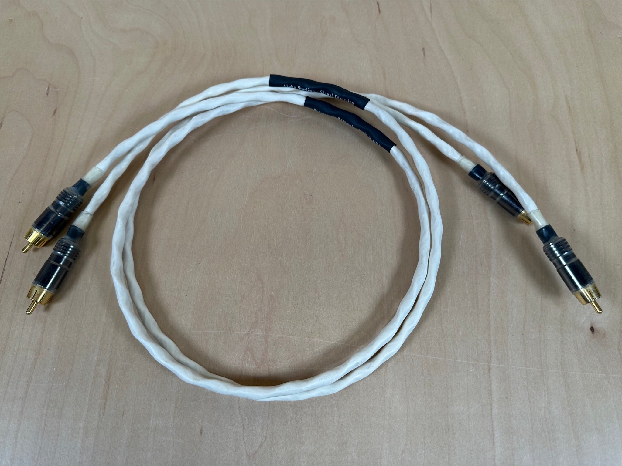 Synergistic Research Alpha Sterling RCA Interconnects 1 Meter