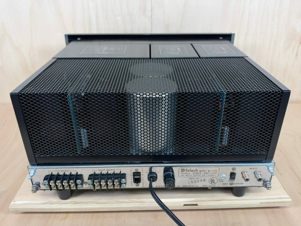 Mcintosh MC2105 Solid State Power Amplifier Serviced w/New Factory Box