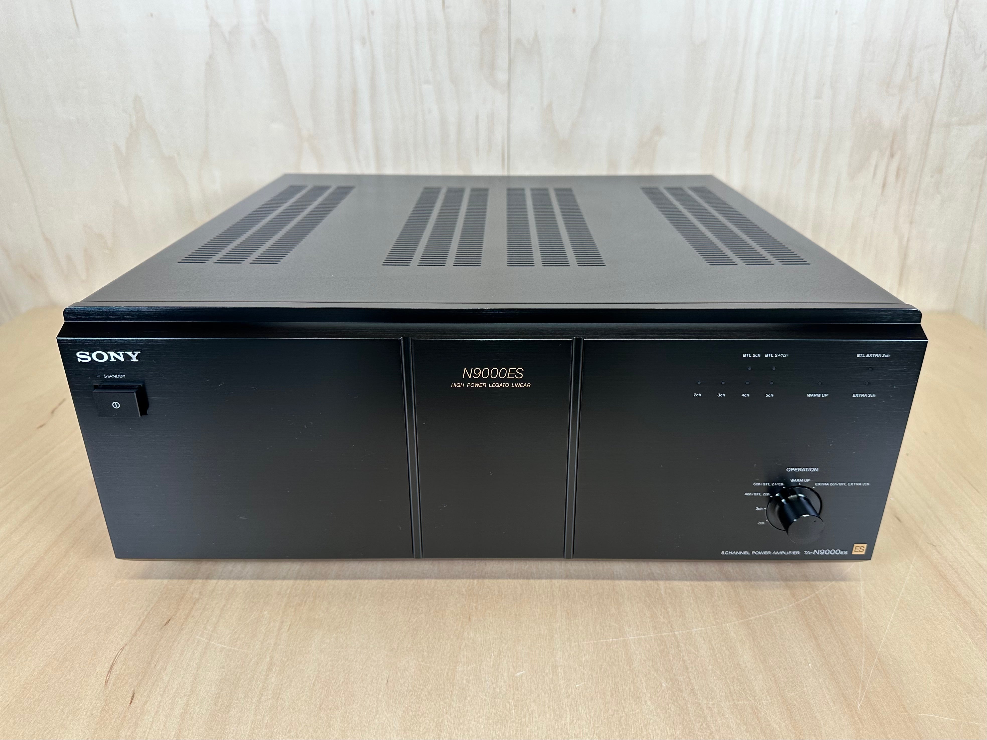 Sony TA-N9000ES 5 Channel Amplifier w/original box/manual  			