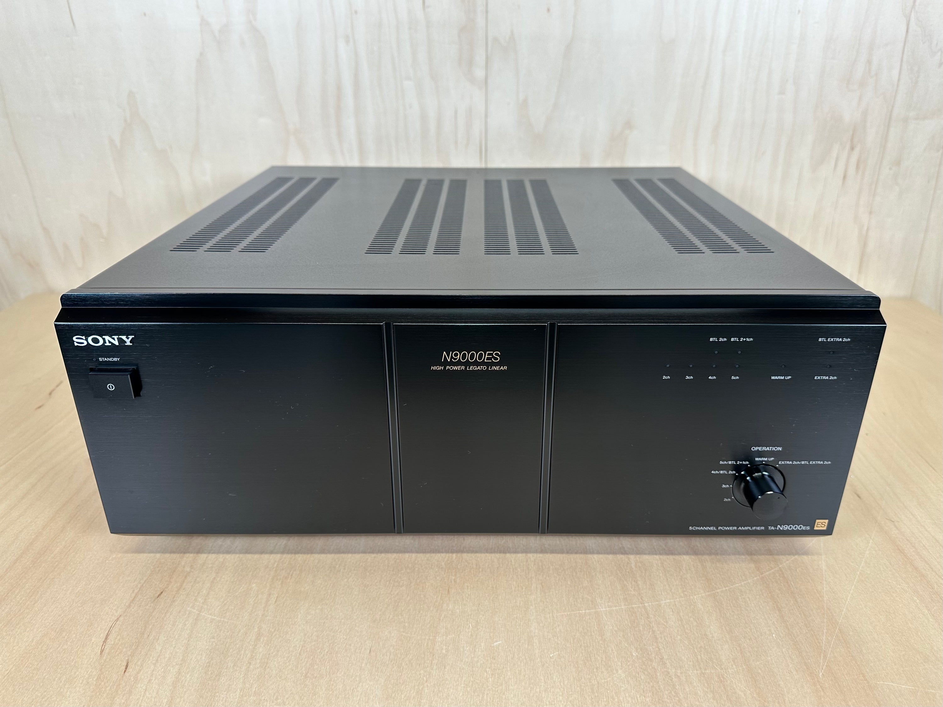 Sony TA-N9000ES 5 Channel Amplifier w/original box/manual – Record Sony TA-N9000ES 5 Channel Amplifier w/original box/manual – Record