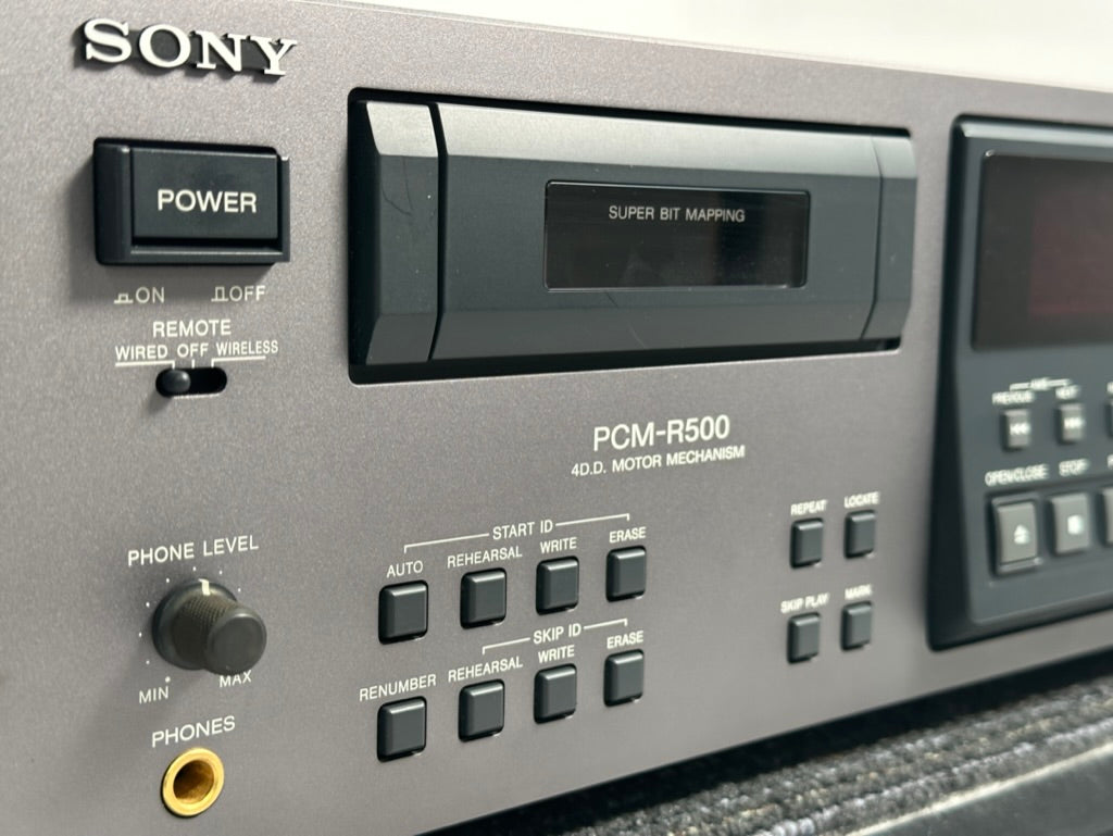 Sony PCM-R500 DAT Digital Audio Recorder For Parts – Record Mart HiFi