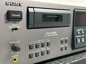 Sony PCM-R500 DAT Digital Audio Recorder For Parts