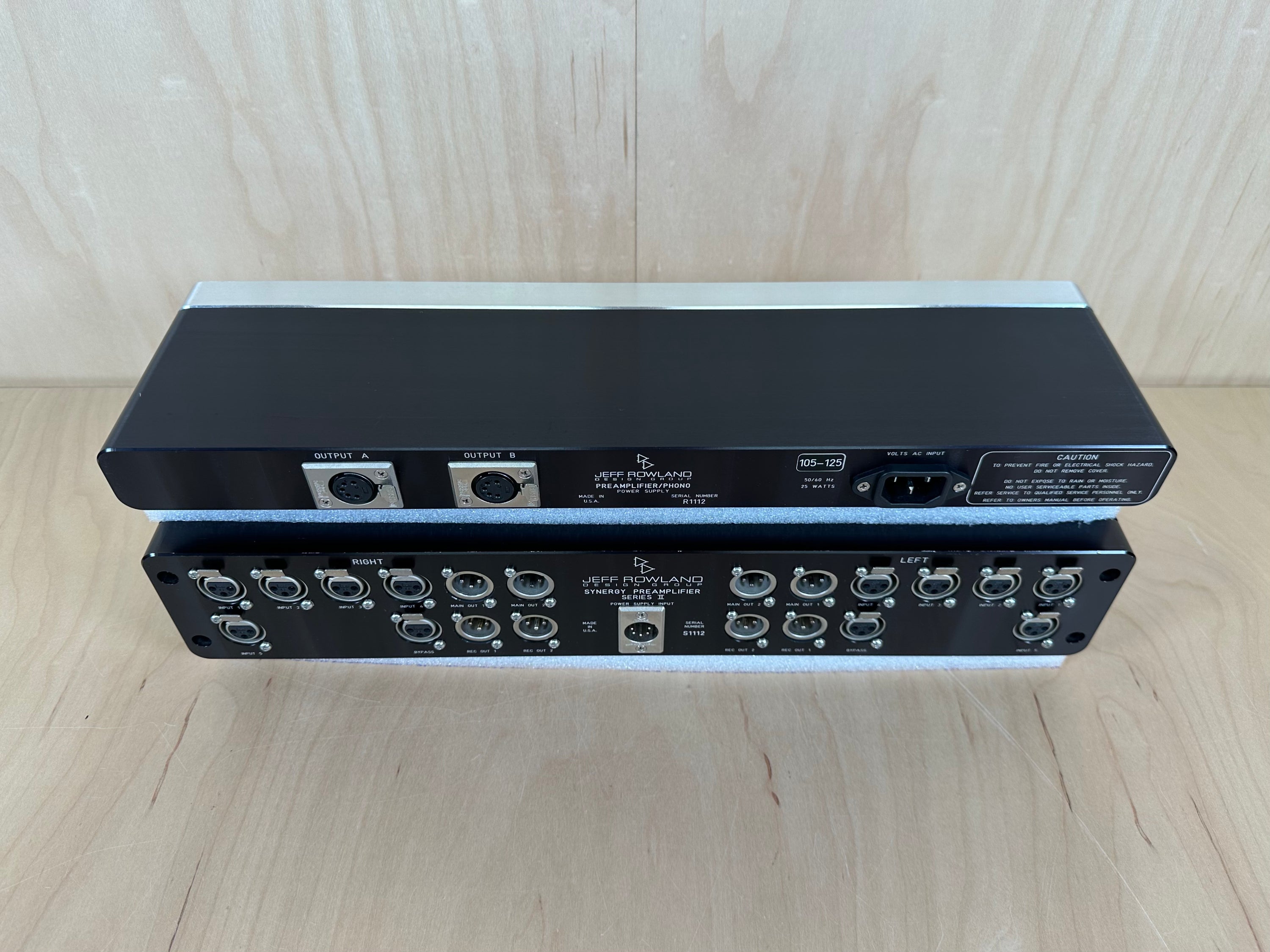 Jeff Rowland Synergy Series 2 Preamp w/Separate Power Supply