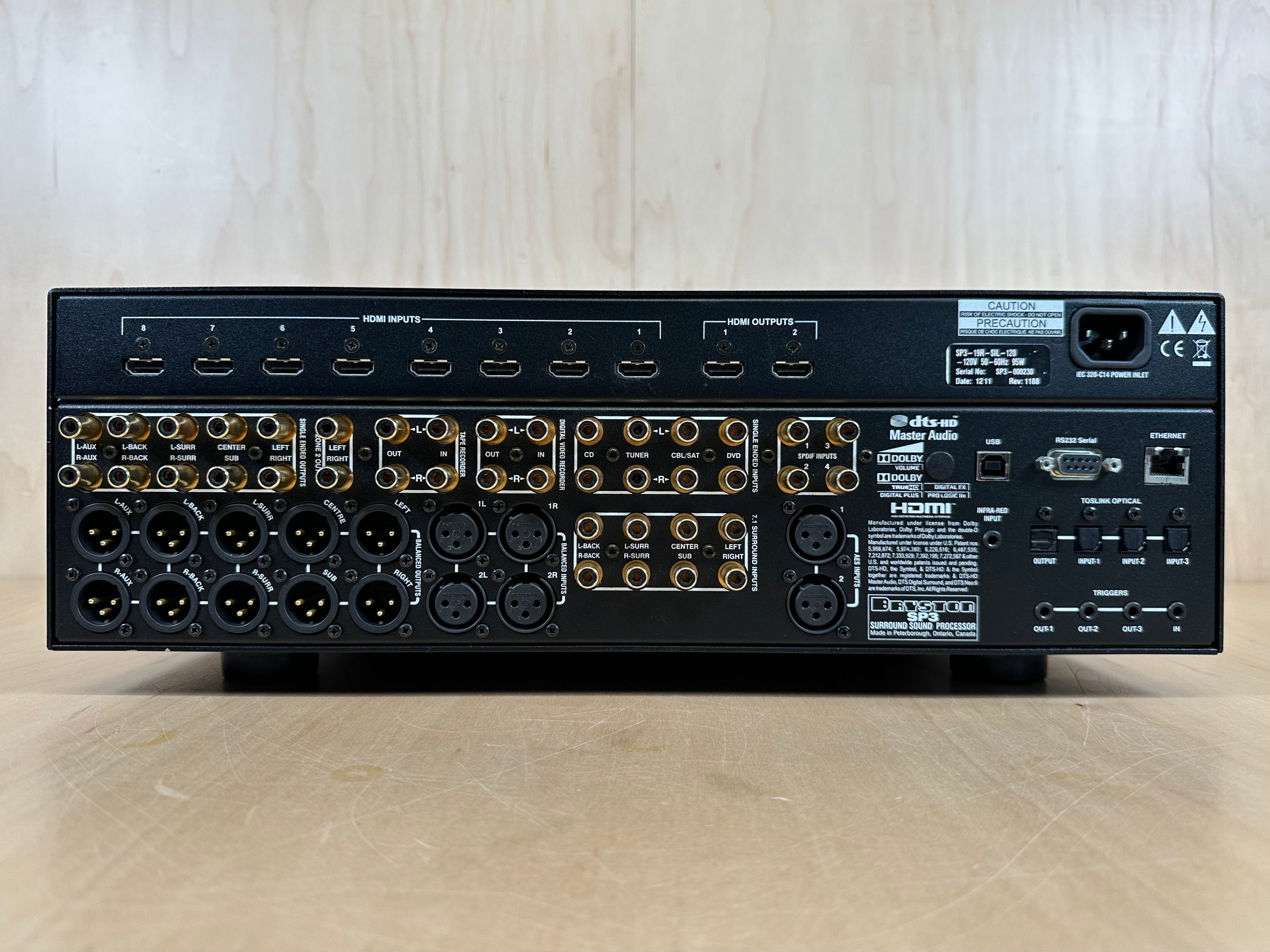 Bryston SP3 Surround Processor/Preamp