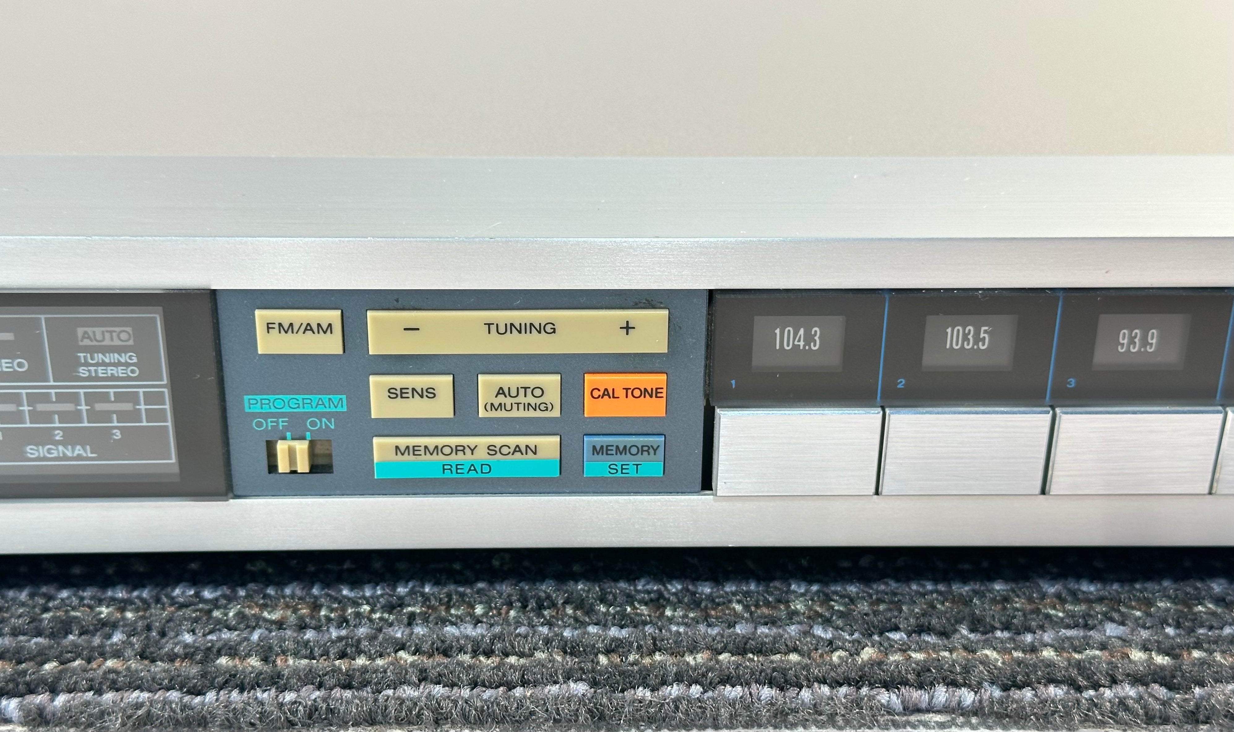 SONY ST-S555ESX FM⁄AMチューナー Tuner Stereo Sony 5821C-4