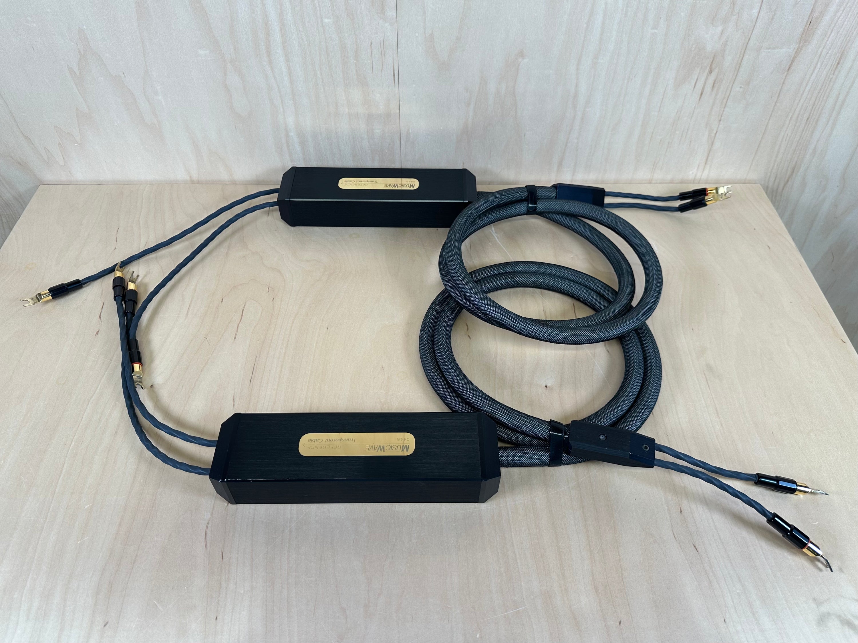 Transparent Audio Musicwave Reference 8 foot Speaker Cables (pair)