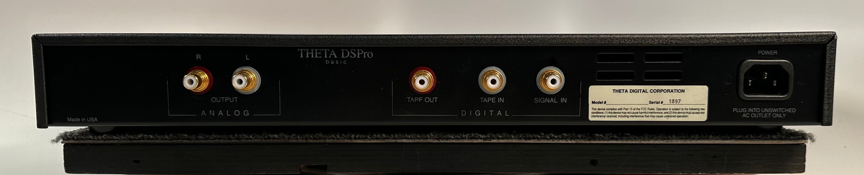 Theta DS Pro Basic Digital Signal Processor DAC