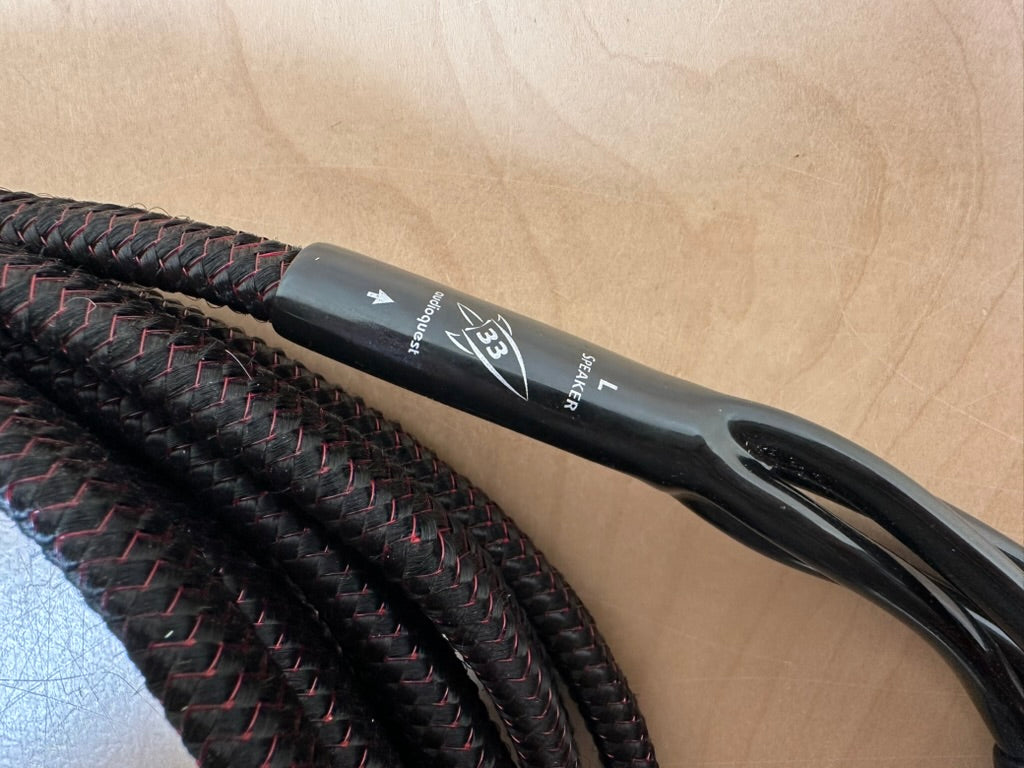 AudioQuest Rocket 33 Bi-Wire Speaker Cables with Banana Jacks 5 Meters