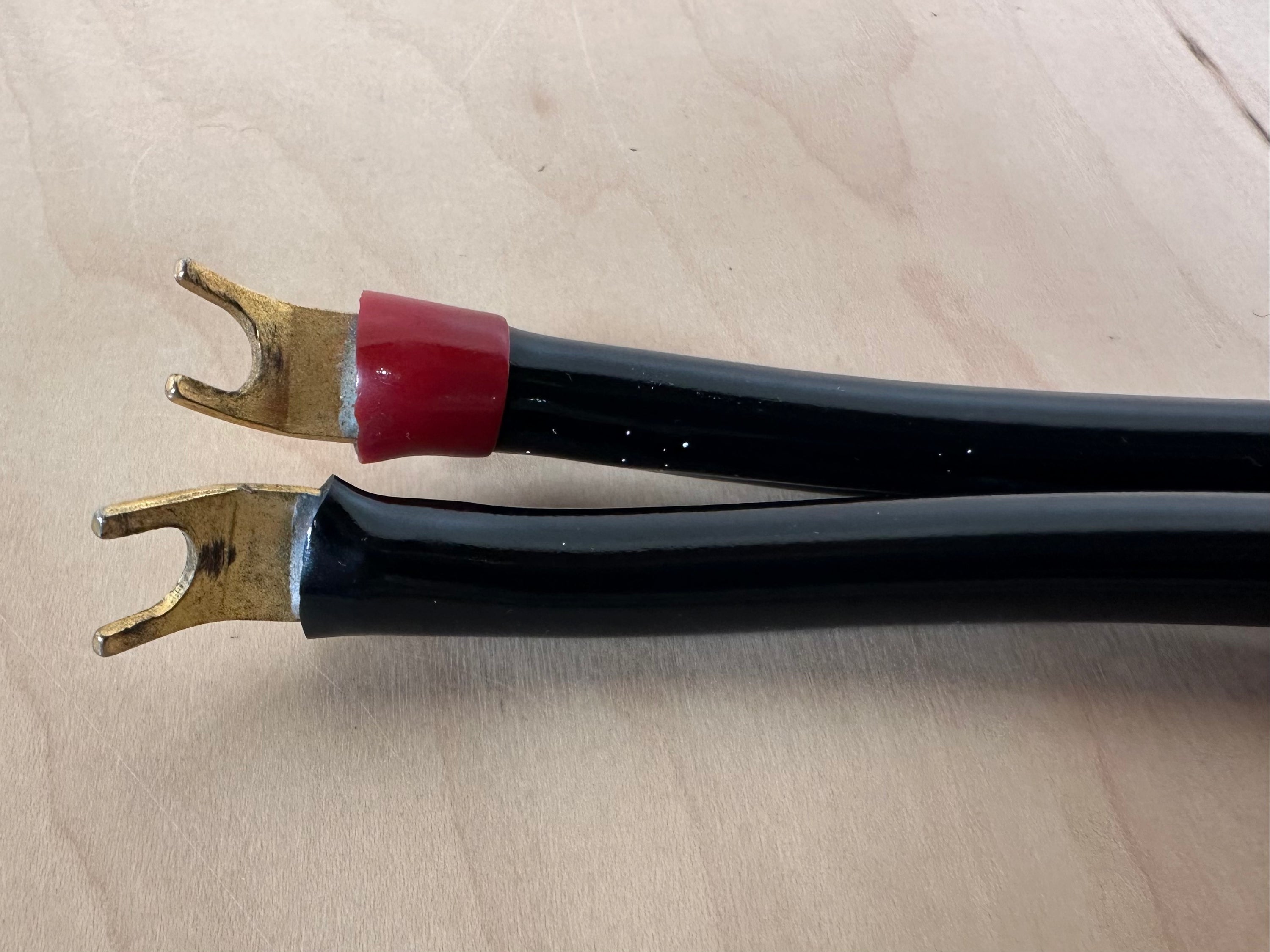 Transparent Audio Musicwave Plus 25' Speaker Cables w/Spade Connectors