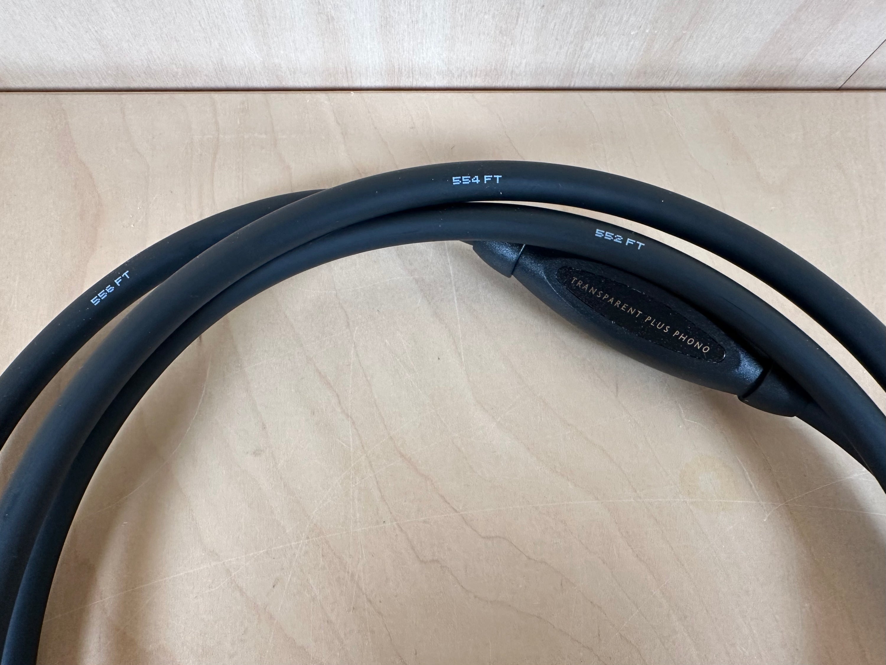 Transparent Audio Musiclink Plus Phono Gen 5 Interconnects 2 Meters RCA
