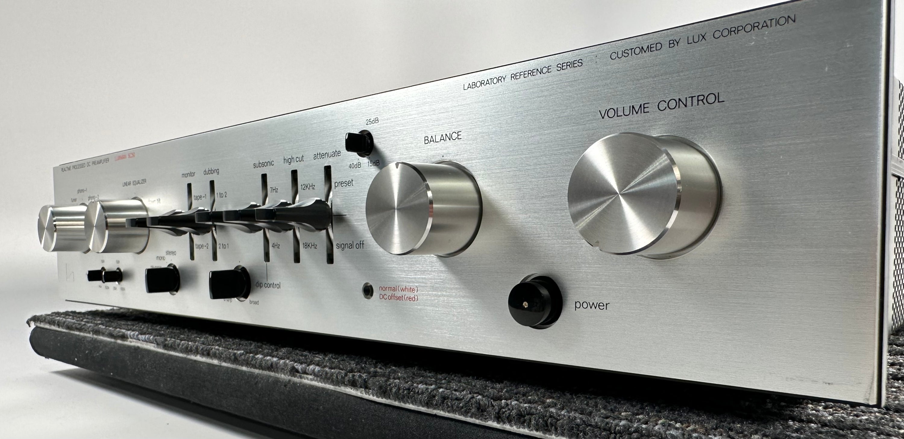 Luxman 5C50 DC Preamplifier Serviced and Re-Capped