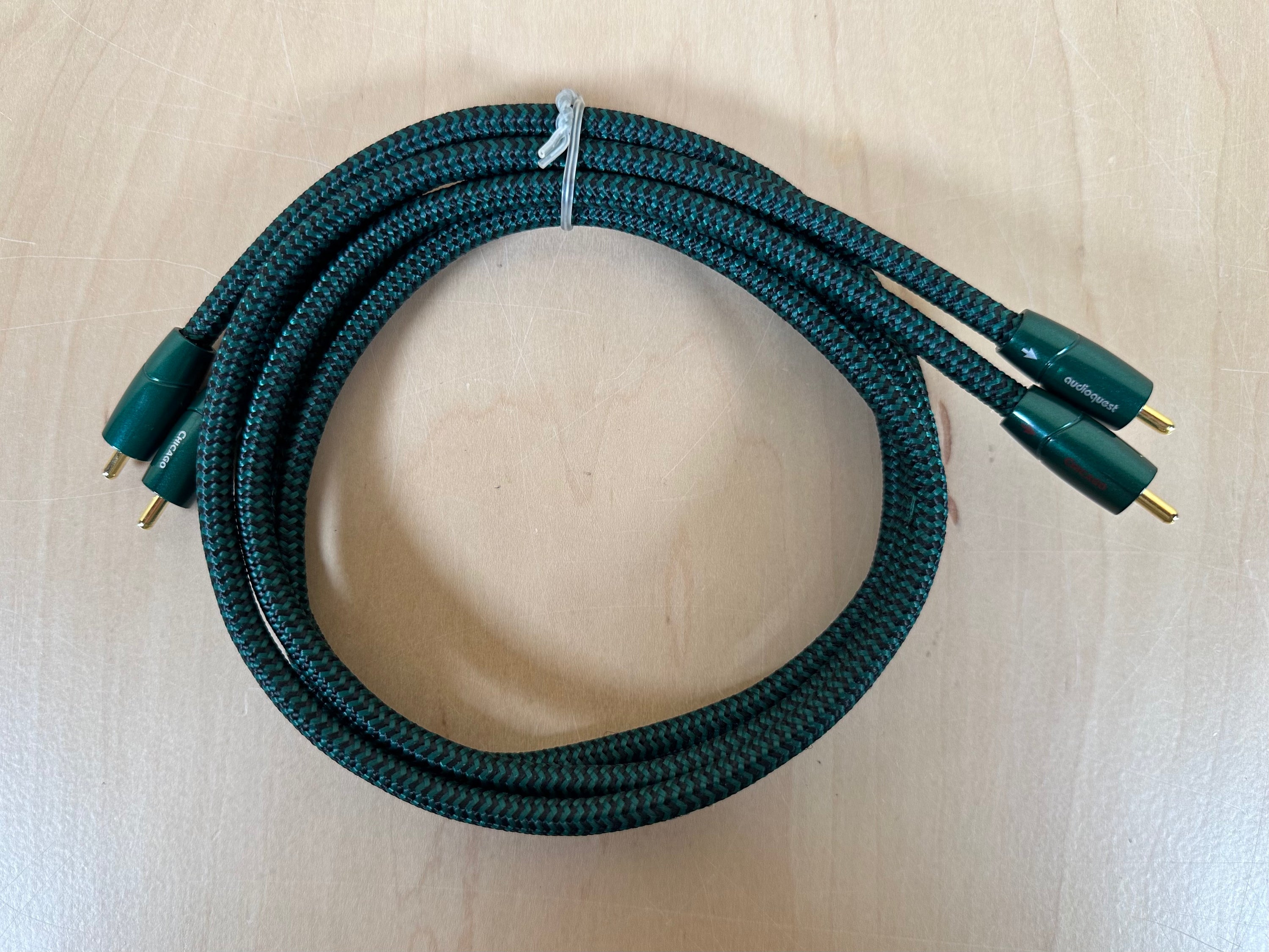 AudioQuest Chicago RCA Interconnects  1 Meter Pair