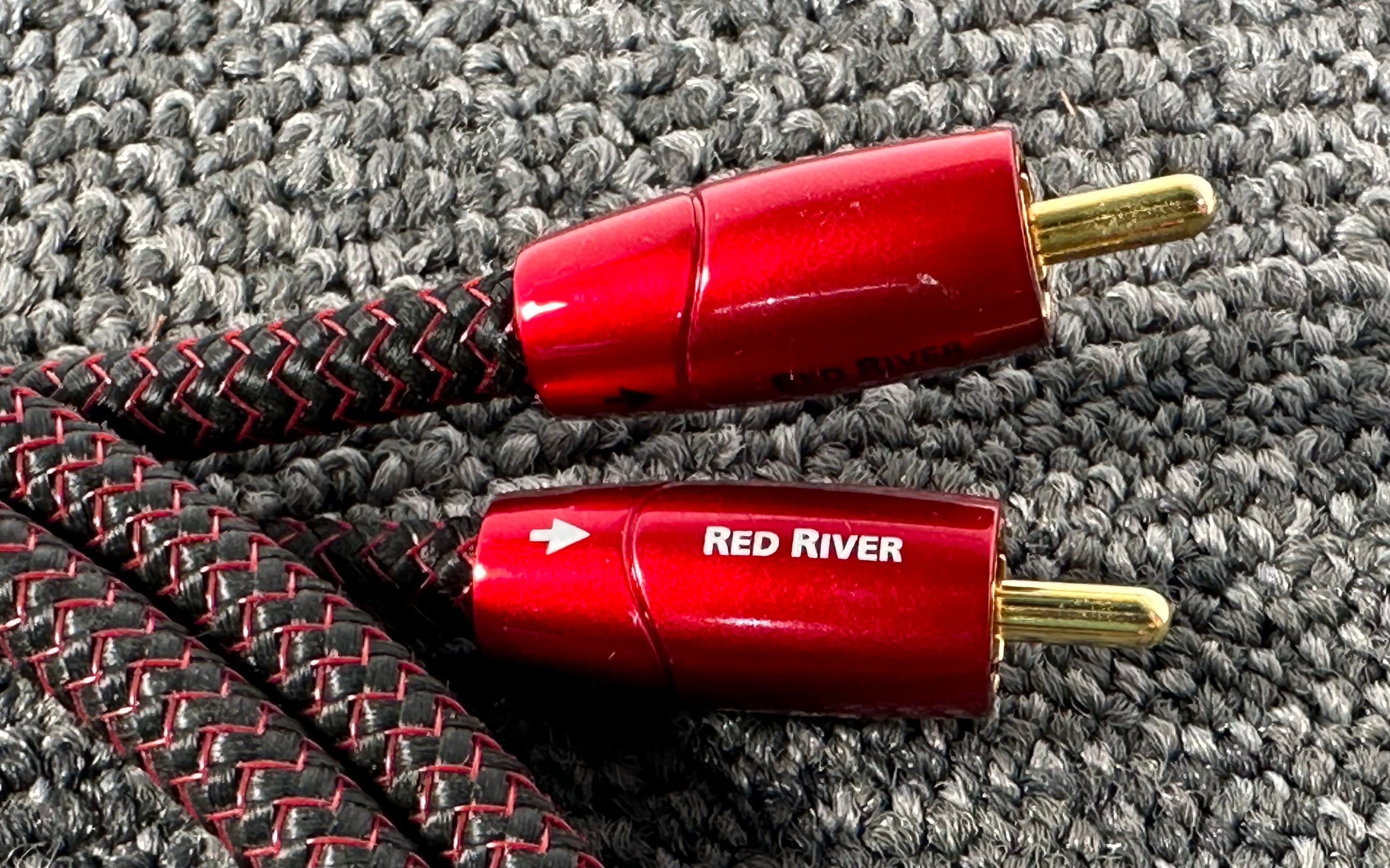 Audioquest Red River RCA Cables 1 Meter Pair