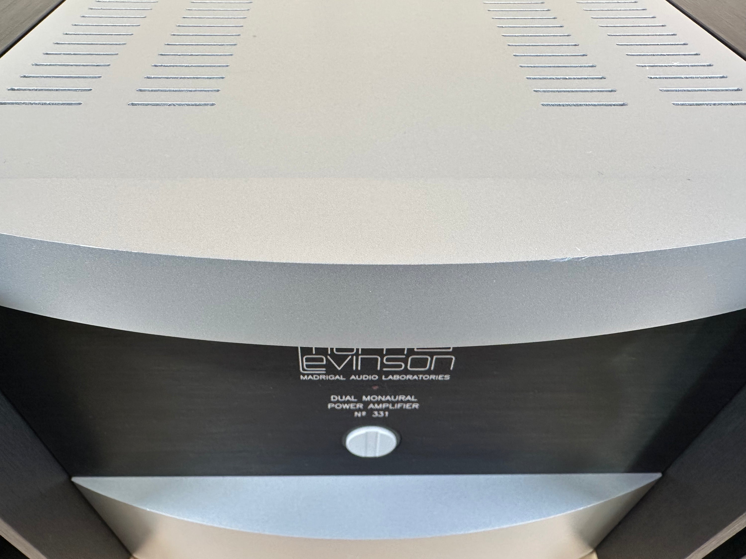 Mark Levinson 331 Dual Monaural Amplifier Recapped and Serviced