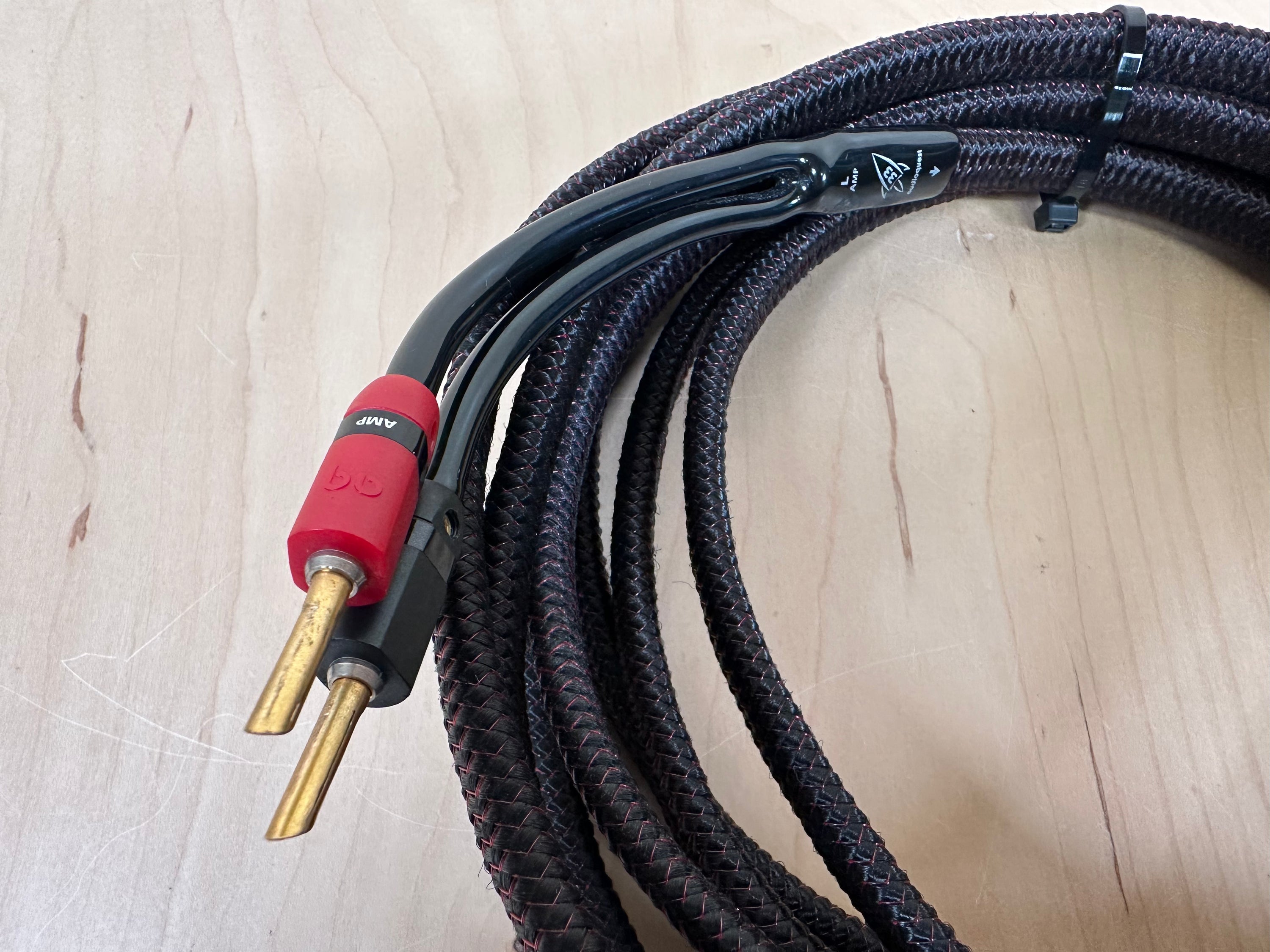 AudioQuest Rocket 33 Bi-Wire Speaker Cables with Banana Jacks 5 Meters