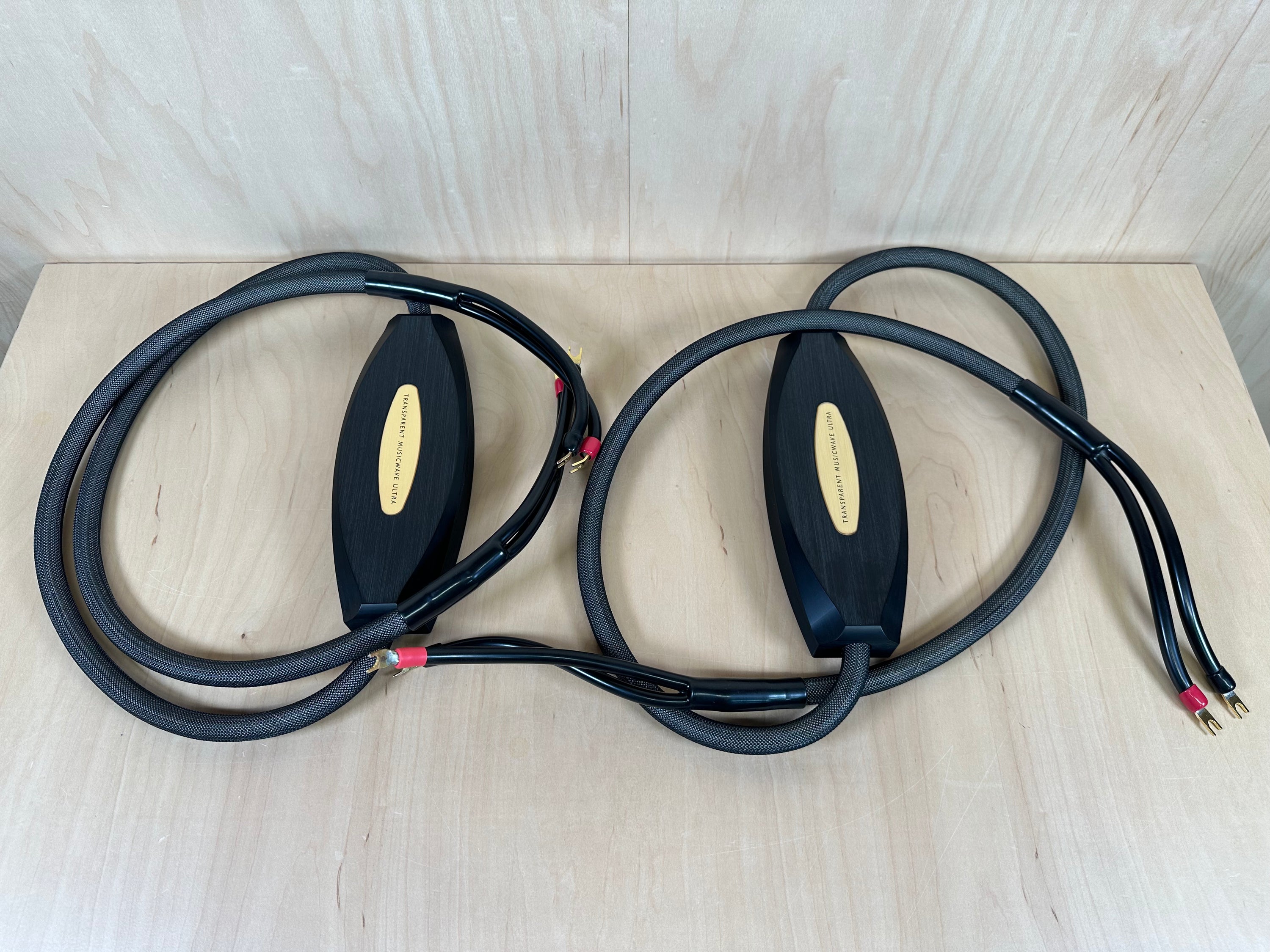 Transparent Audio Musicwave Ultra MM2 Speaker Cables 8 Feet