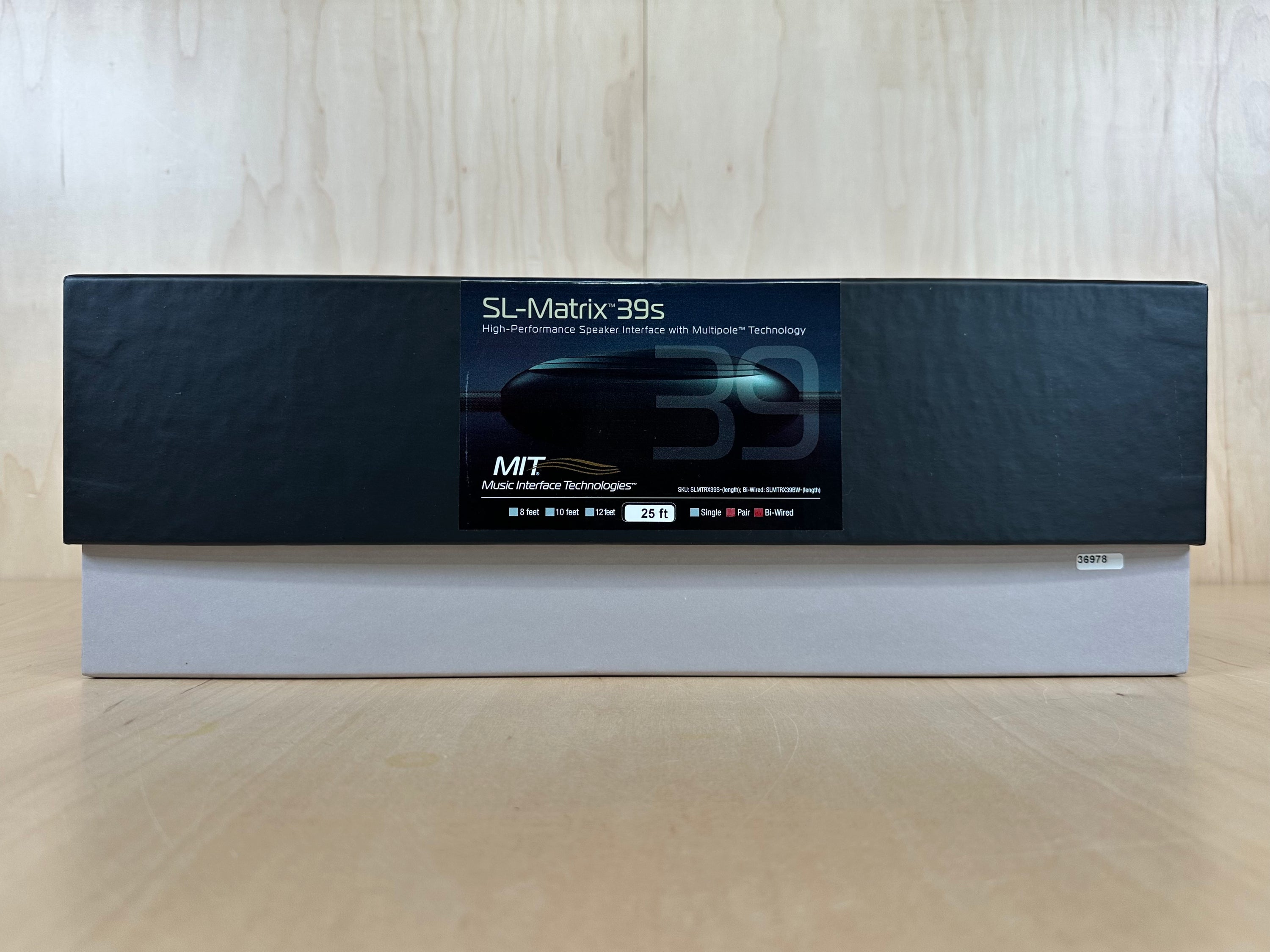 MIT SL-Matrix 39S Bi-Wire Speaker Cable 25'