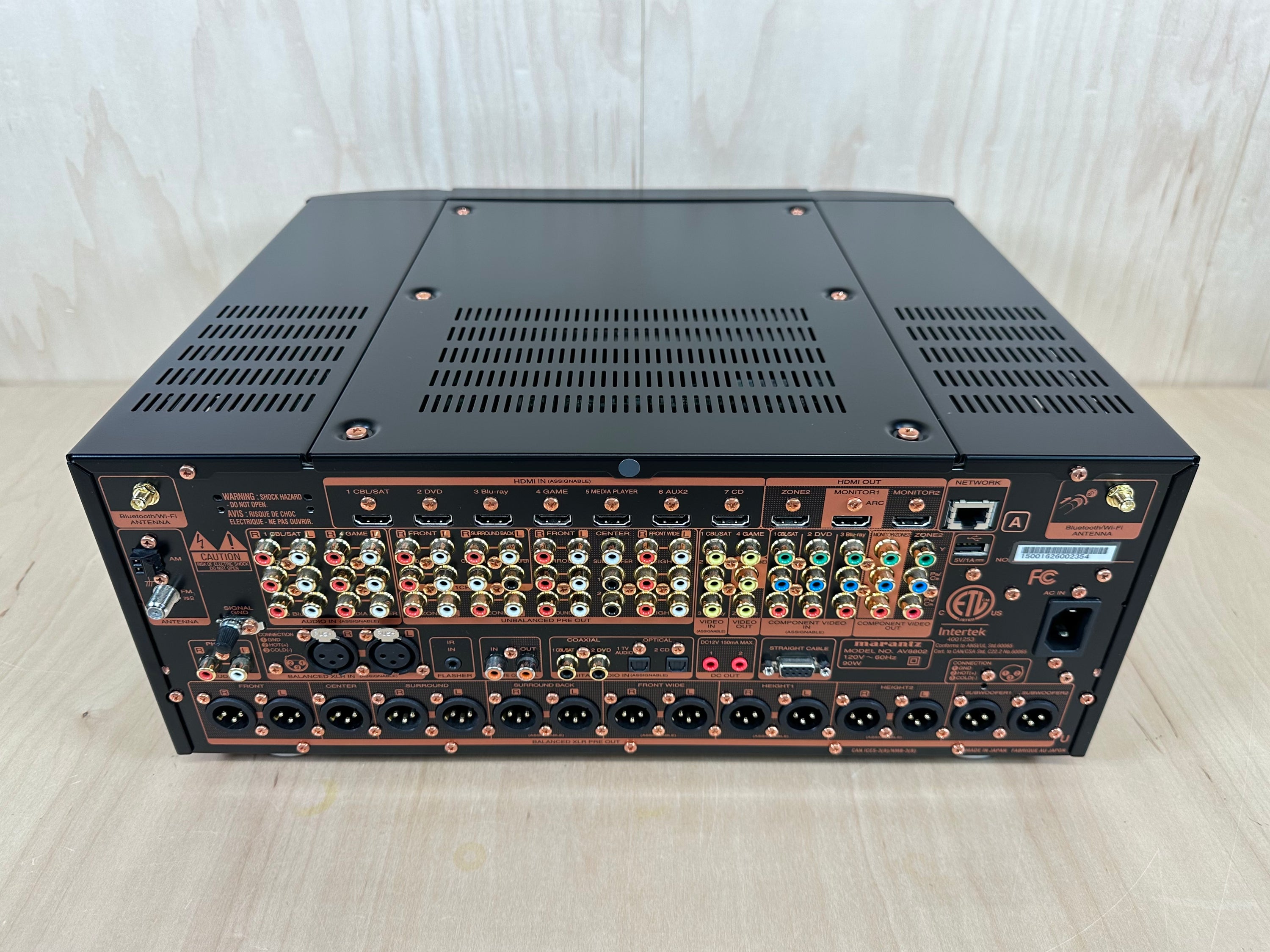 Marantz AV8802A 11.2 Channel AV Preamplifier Dolby Atmos 4K HDMI WiFi Bluetooth