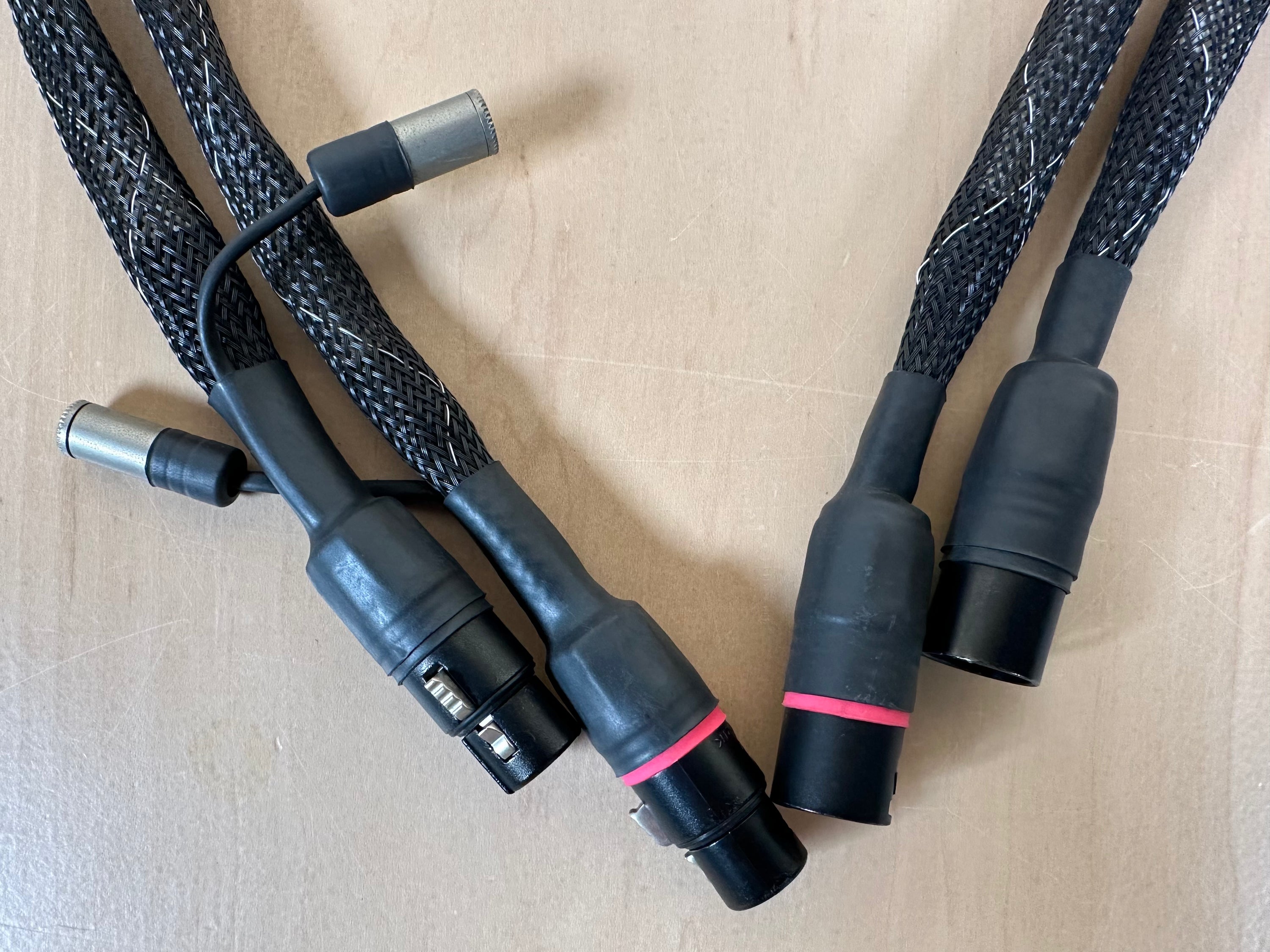 Synergistic Research Kaleidoscope Phase II 1 Meter XLR Interconnects w/Active Shielding PS