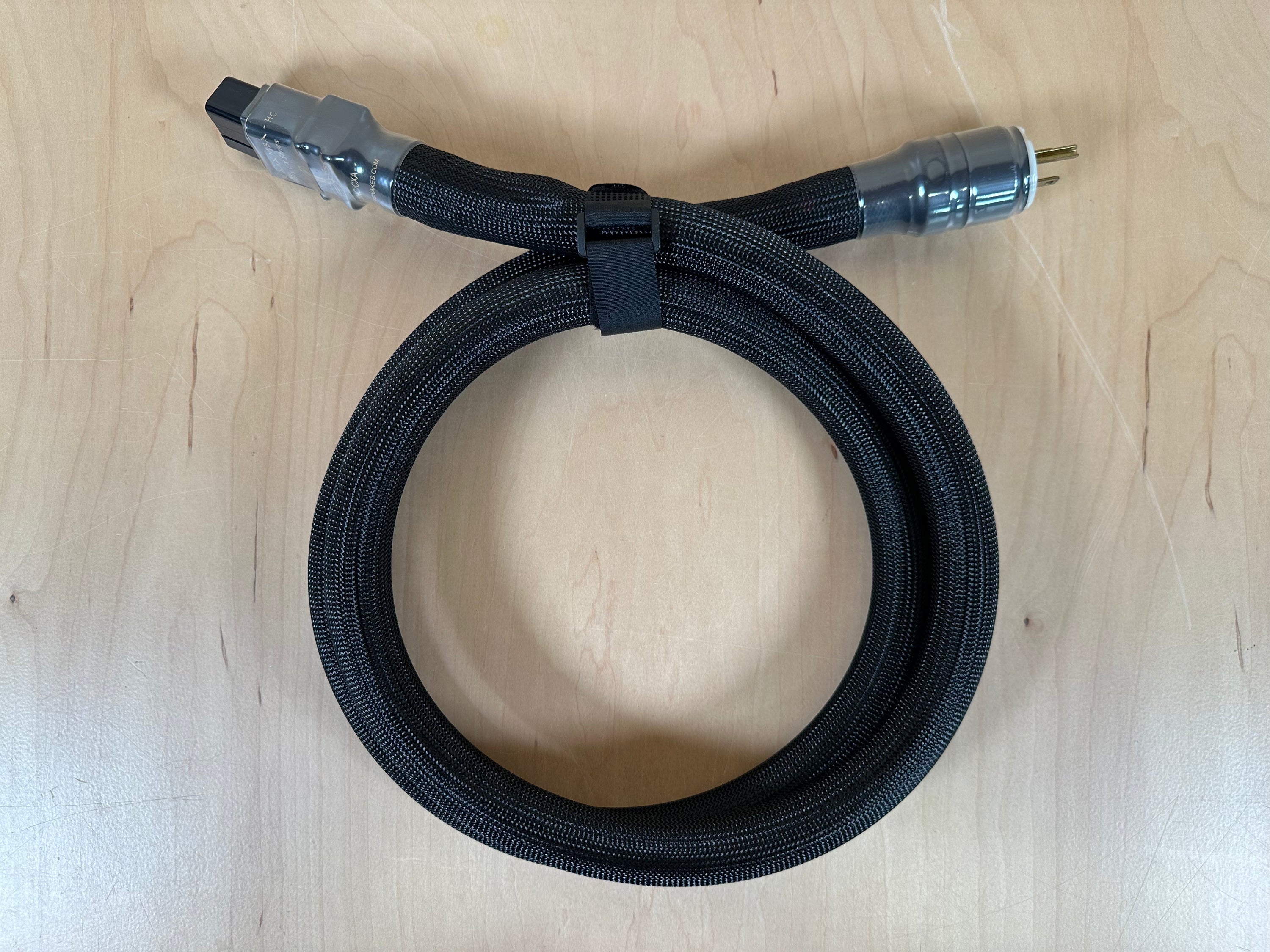 Shunyata Research Black Mamba HC Helix CX Series C19 AC Cord 1.75 Meters