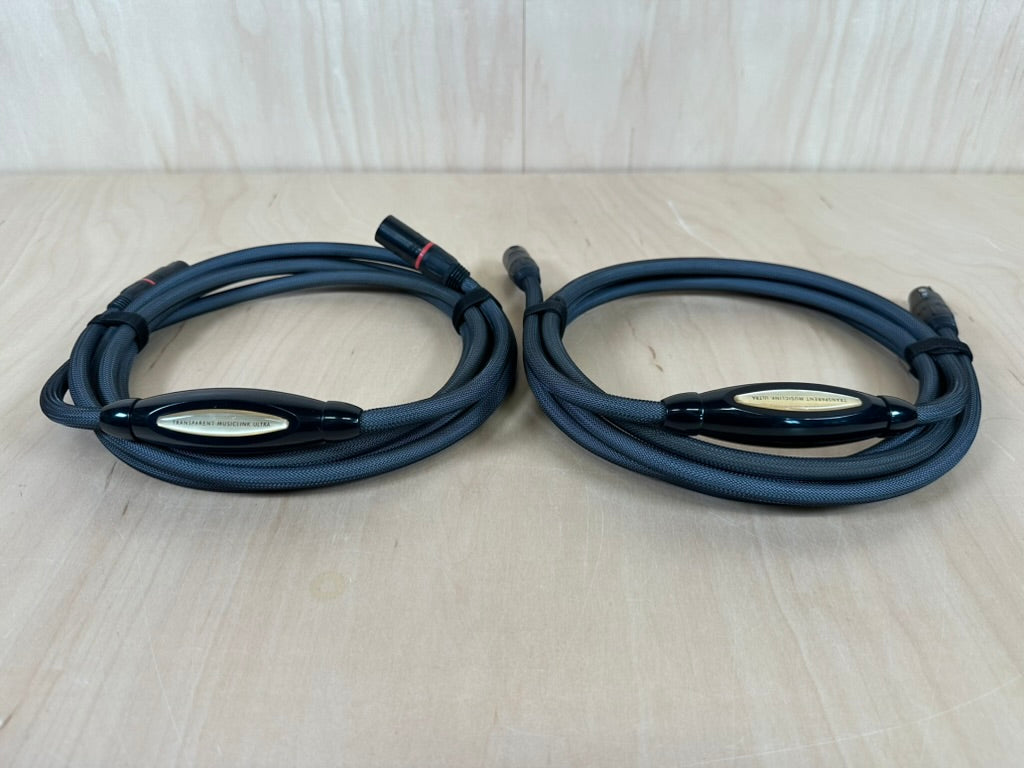 Transparent Audio MusicLink Ultra MM2 XLR Interconnect 3 Meters