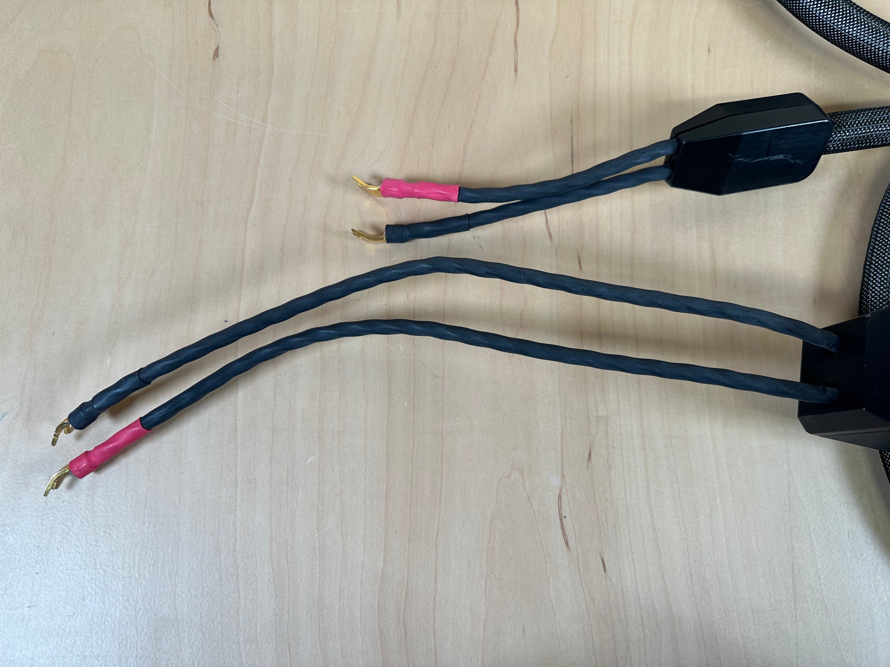 Transparent Audio Musicwave Super 8' Speaker Cables w/Spade Connectors