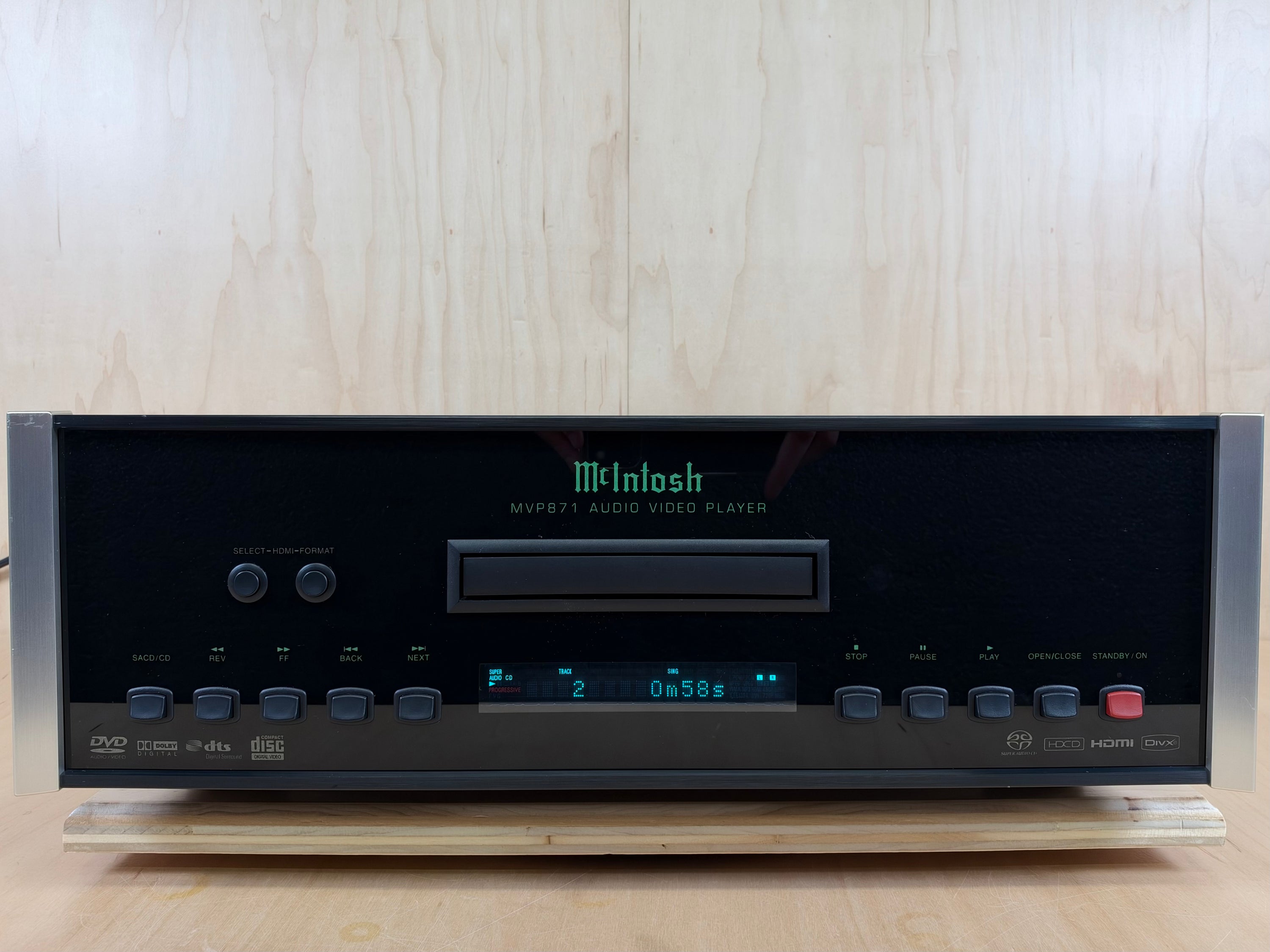 McIntosh MVP871 Audio Video Player DVD/SACD/HDCD