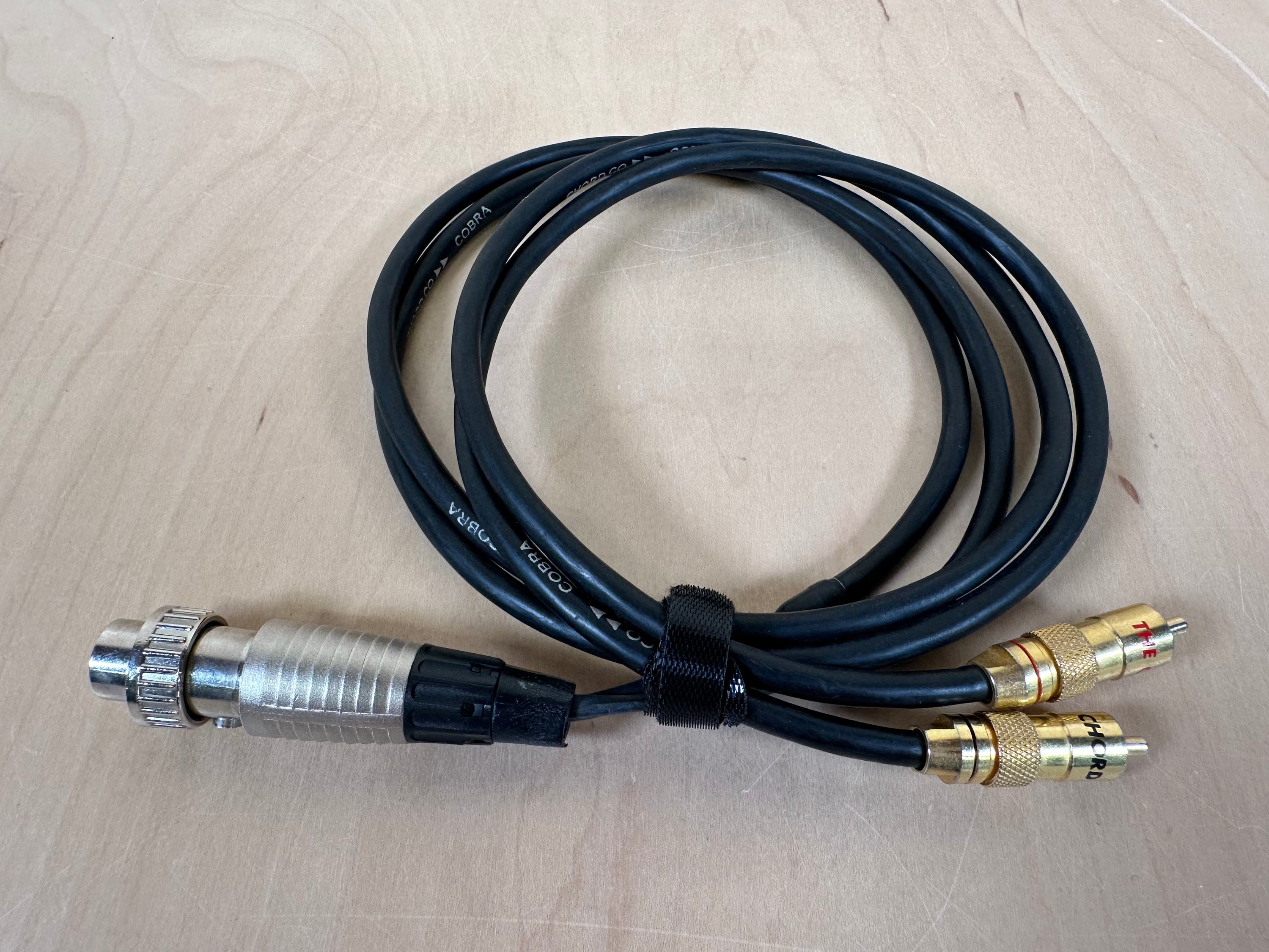 Chord Cobra Din To RCA Cable for Naim 1 Meter
